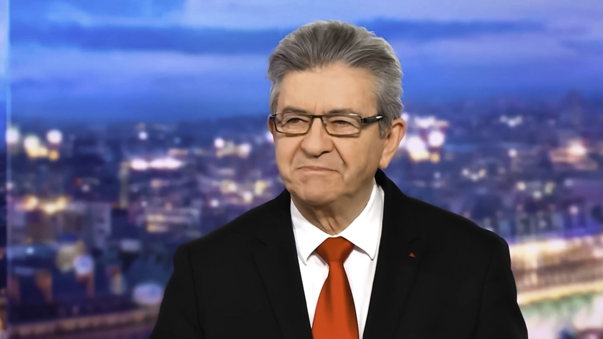 Jean-Luc Mélenchon sur TF1 en décembre 2024