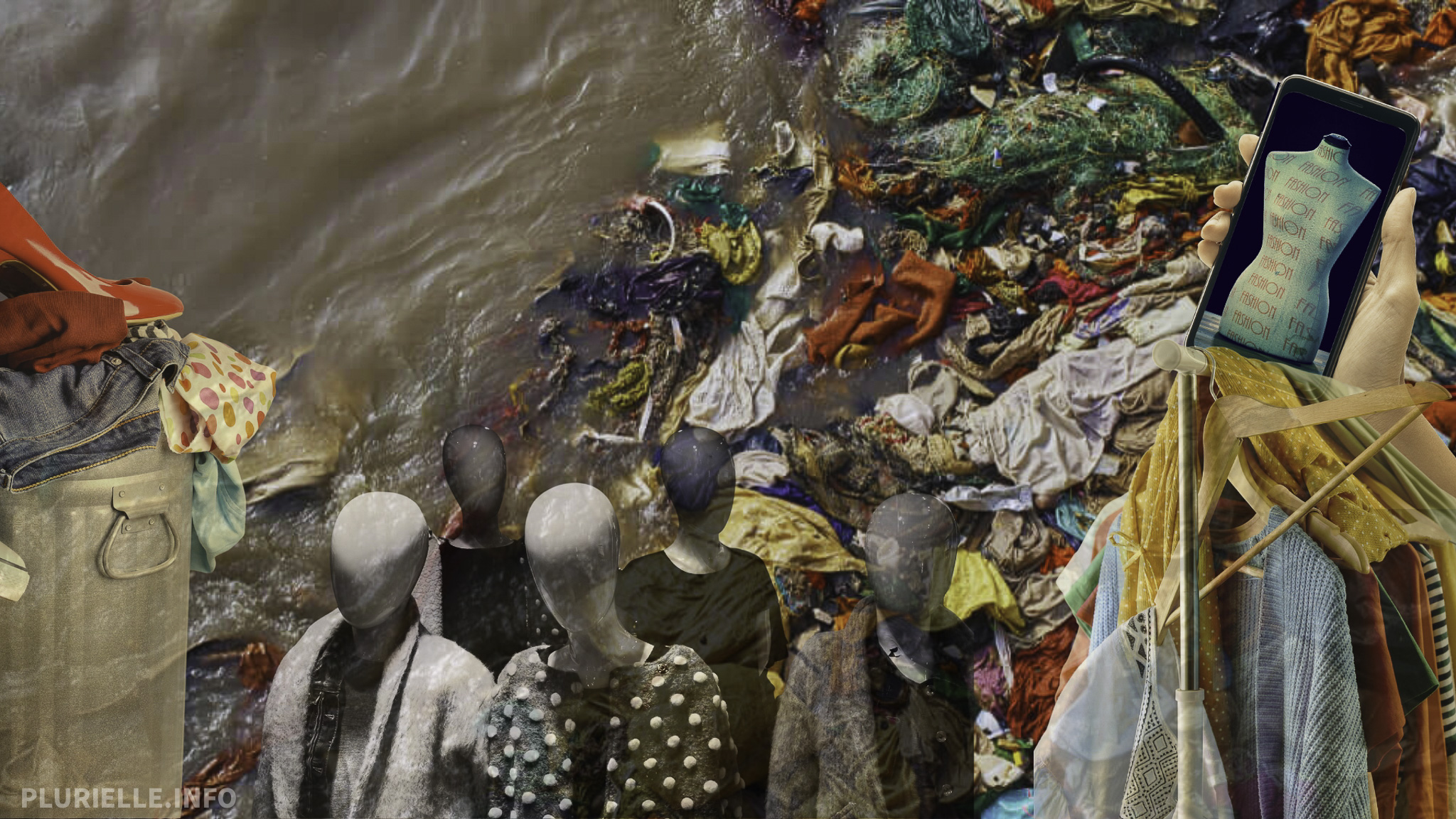 Fast fashion et pollution - Photo - LAB_ PLURIELLE INFO