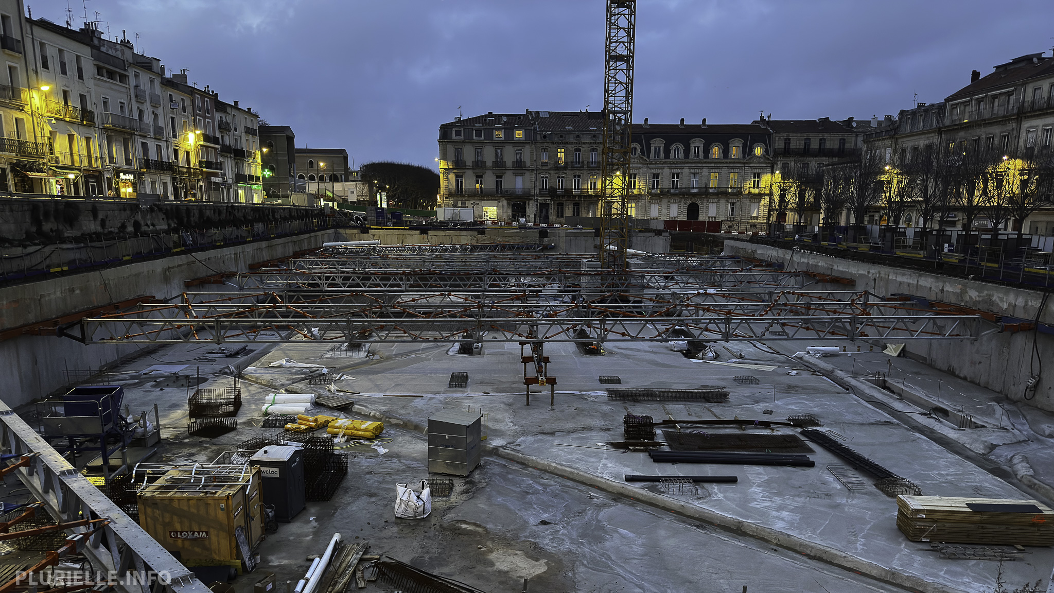 Travaux parking Sète - Photo - PLURIELLE INFO