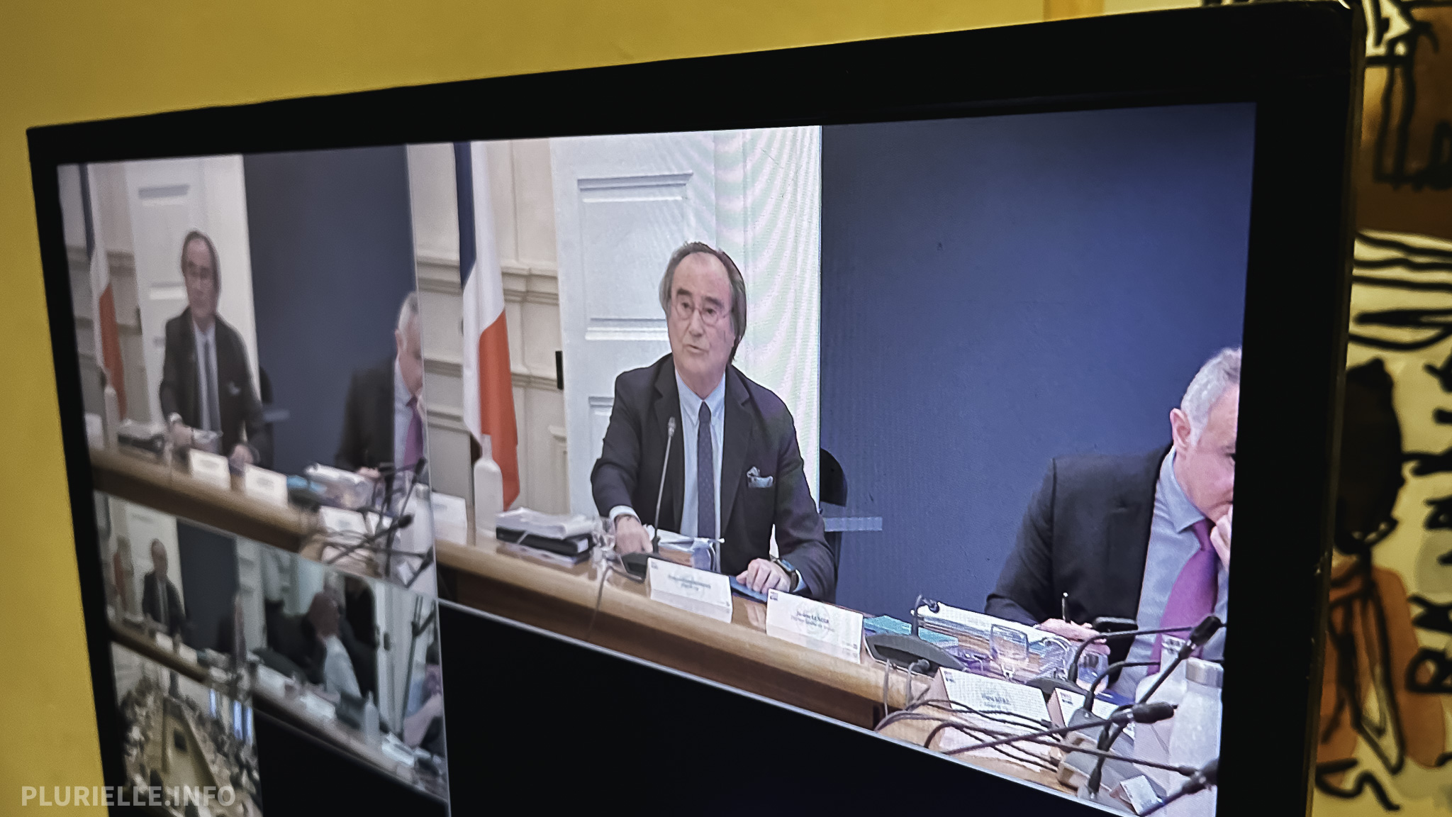 Captation video du conseil municipal de Sète - Photo - Archives PLURIELLE INFO