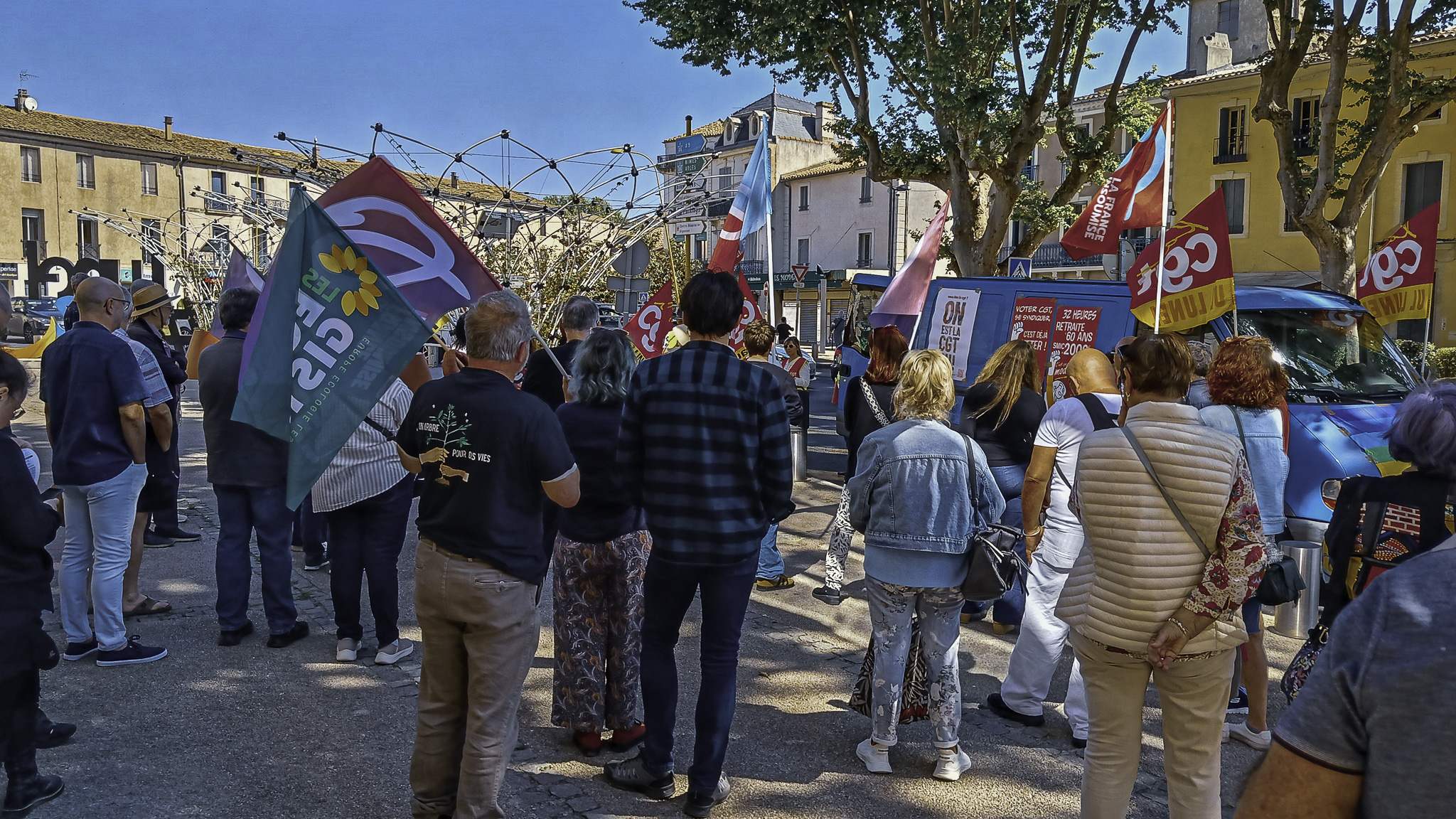 Lunel 1er mai prises de parole - Photo - Guilhem Landier