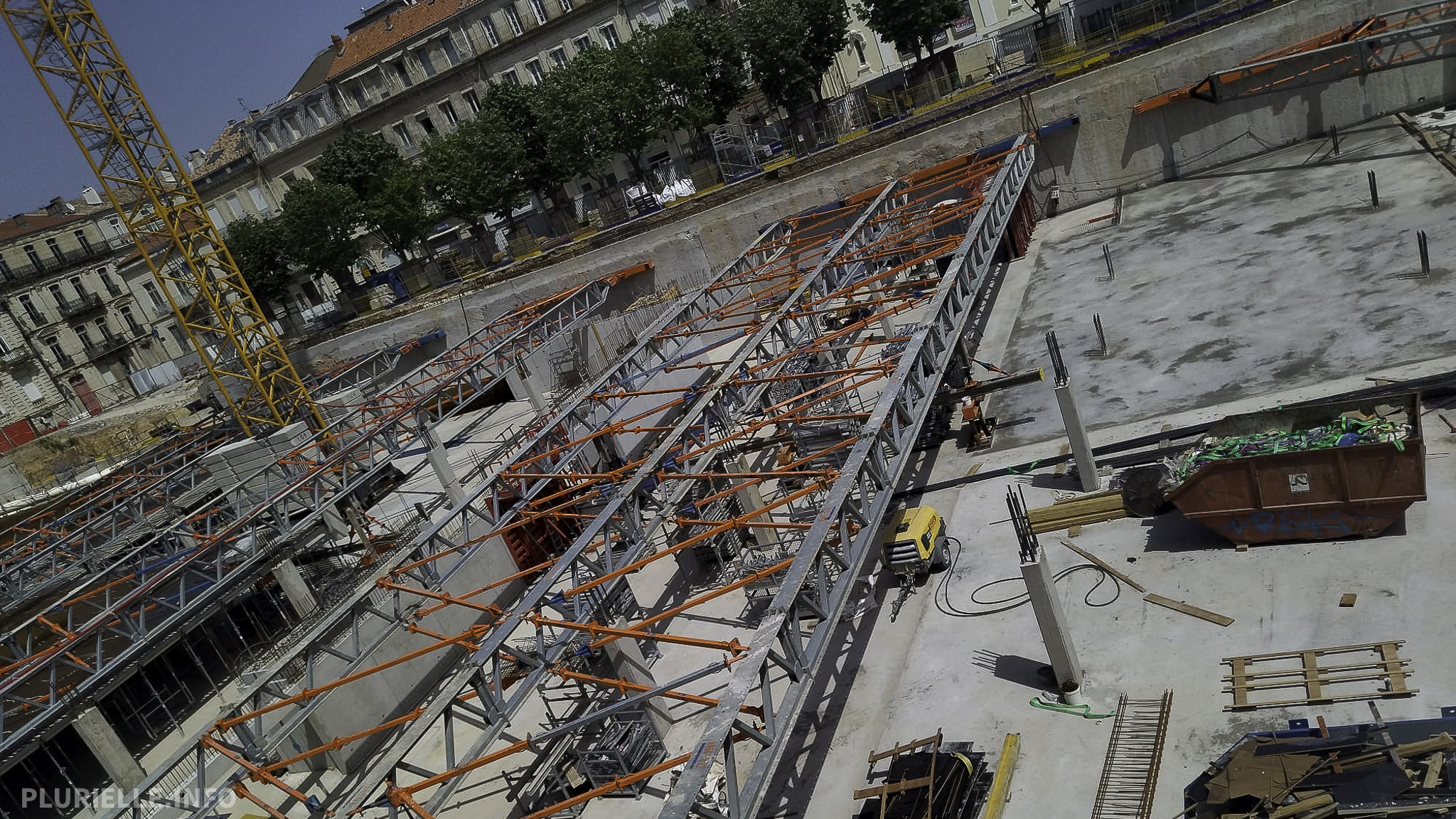 Sète parking Aristide Briand mai 2025 - Photo - Nathalie Gillet