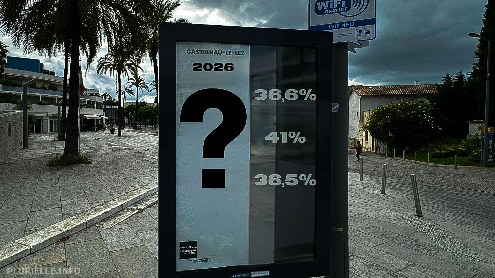 2026 Castelnau-le-Lez, maire de gauche ? - Photo - LAB_ PLURIELLE INFO