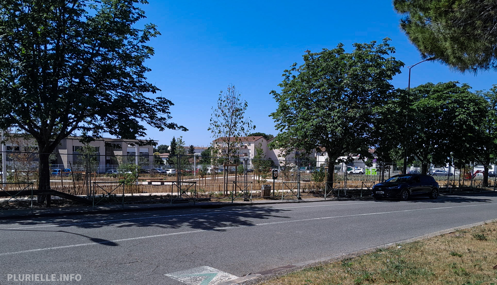Castelnau-le-Lez parc Frédéric Bazille - Photo - CG PLURIELLE INFO