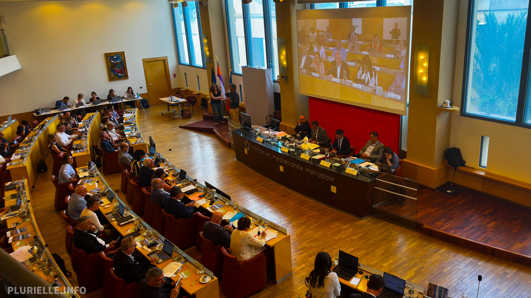 Conseil de métropole de Montpellier du 3 juin 2025 - Photo - PLURIELLE INFO