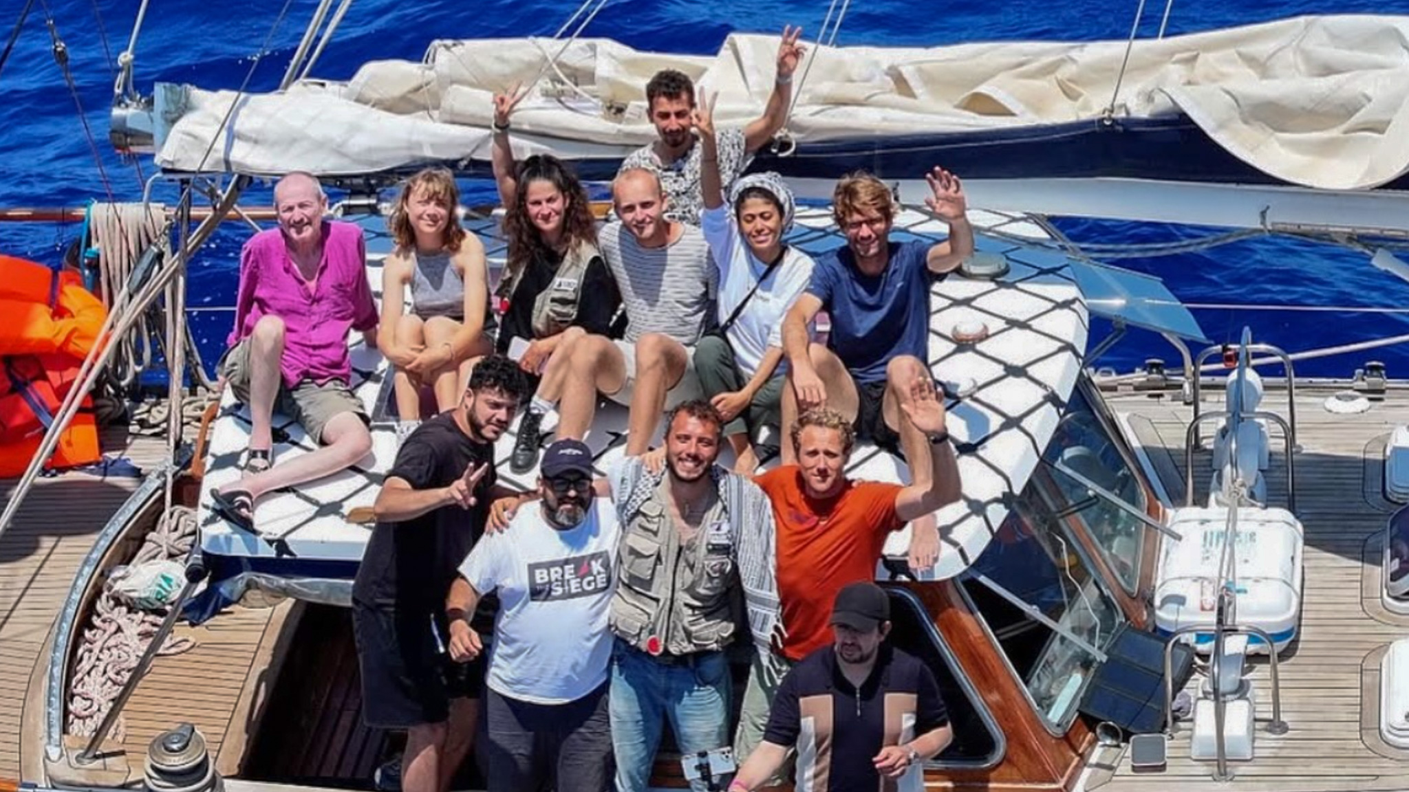 Le Madleen, navire de la Flottille de la liberté fait route vers Gaza - Photo - FFC Freedom Flotilla Coalition