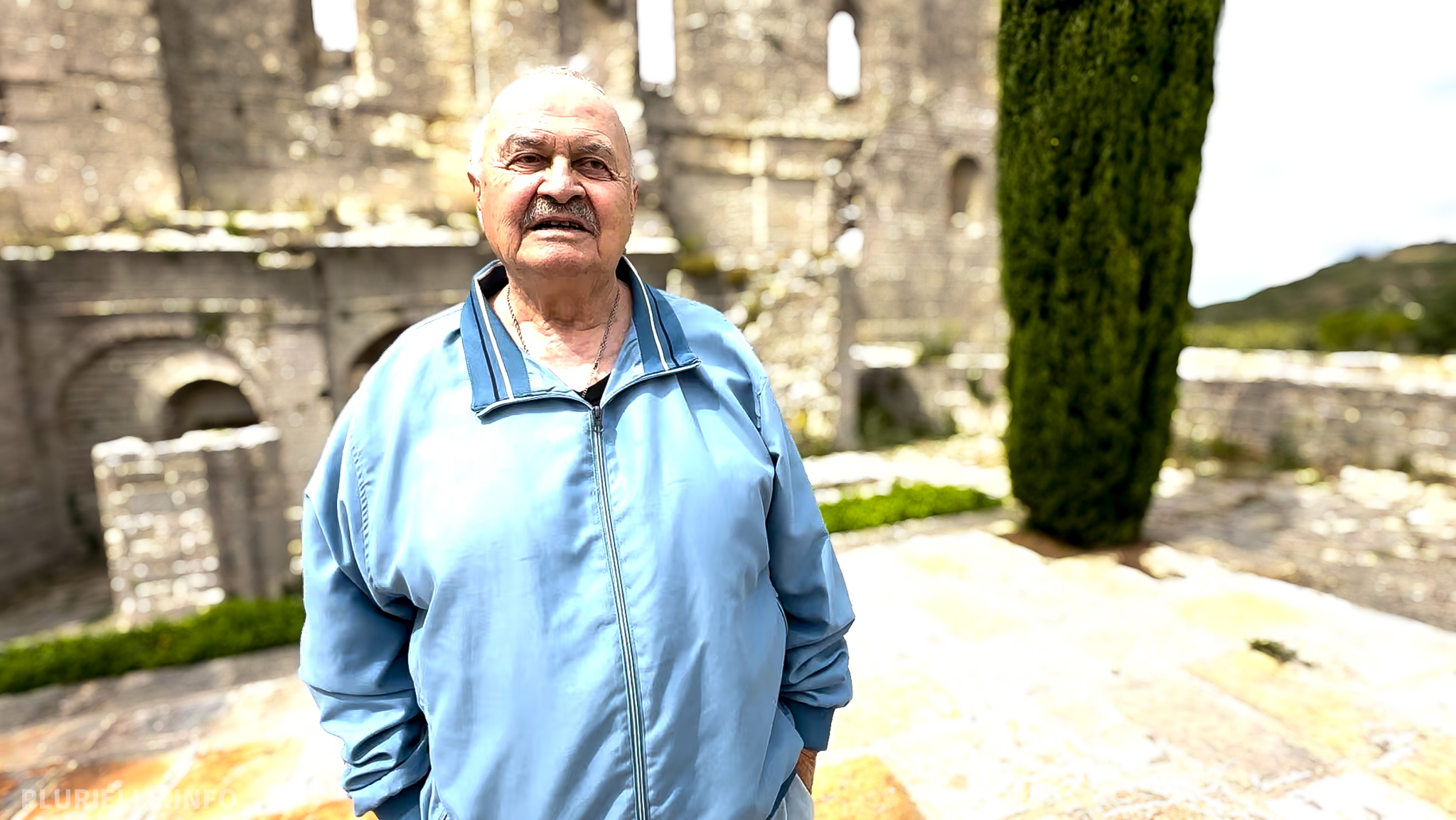 Luc Routier à L’abbaye de Saint-Félix-de-Montceau - Photo - JPV PLURIELLE INFO
