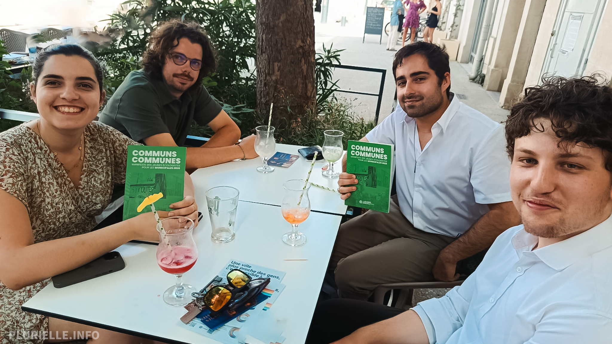 Neila Semmar, Clément Choulet, Raphaël Valette et Julien Pacioni - Photo - Guilhem Landier