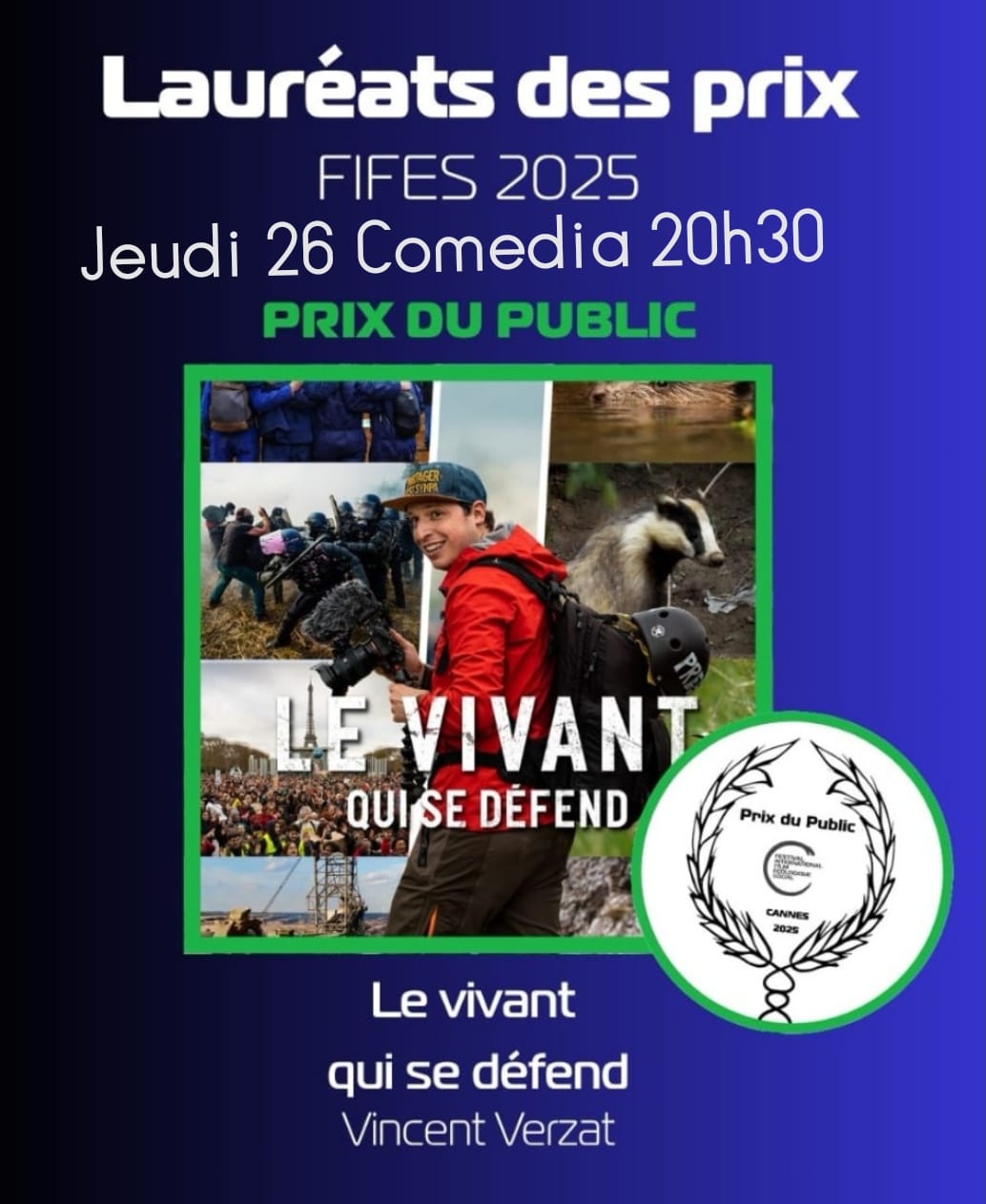 GNSA - Le vivant qui se défend - affiche
