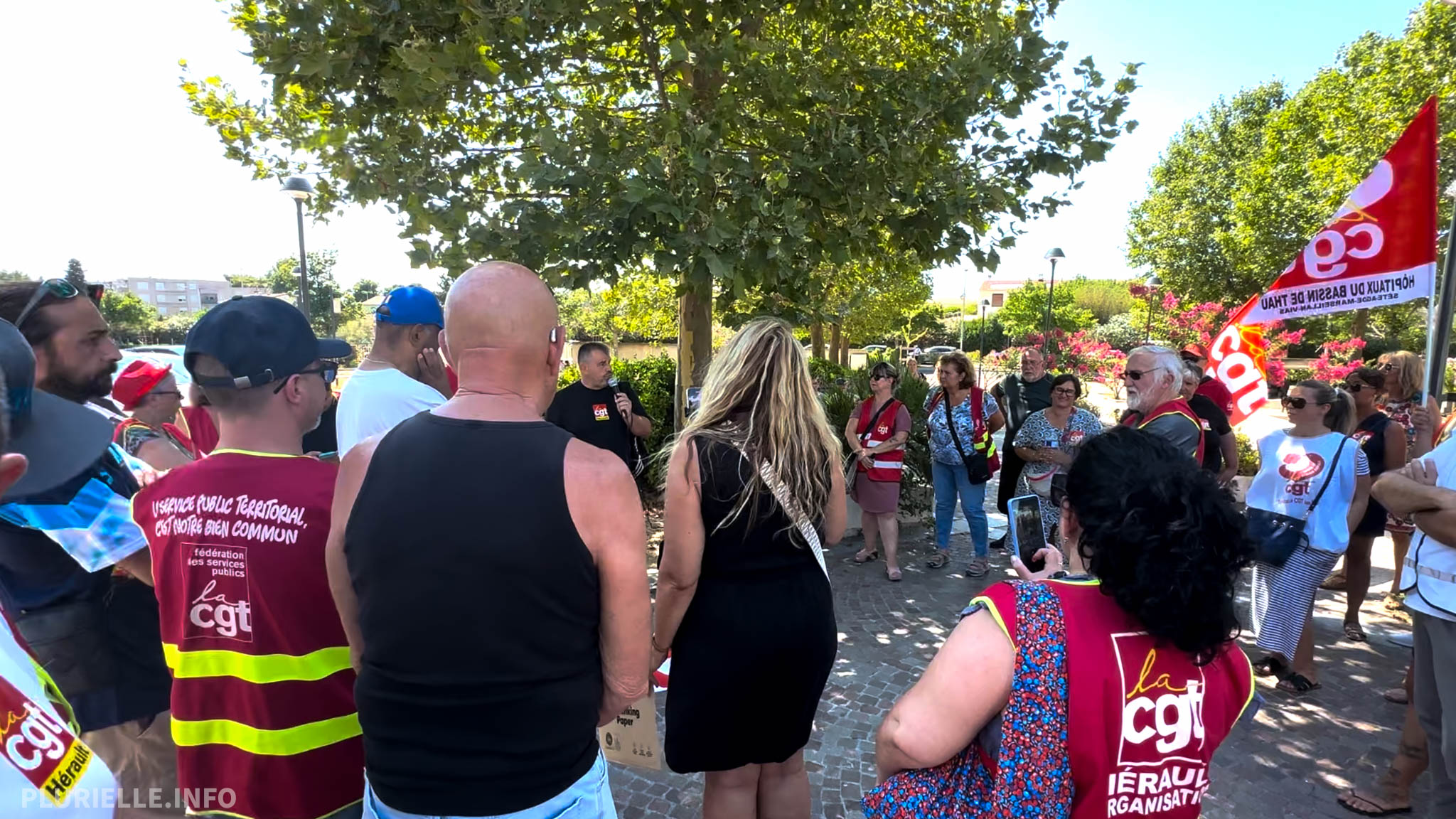 Béziers santé en souffrance, l’heure est toujours à la lutte et au combat - Photo - Jean-Philippe Vallespir