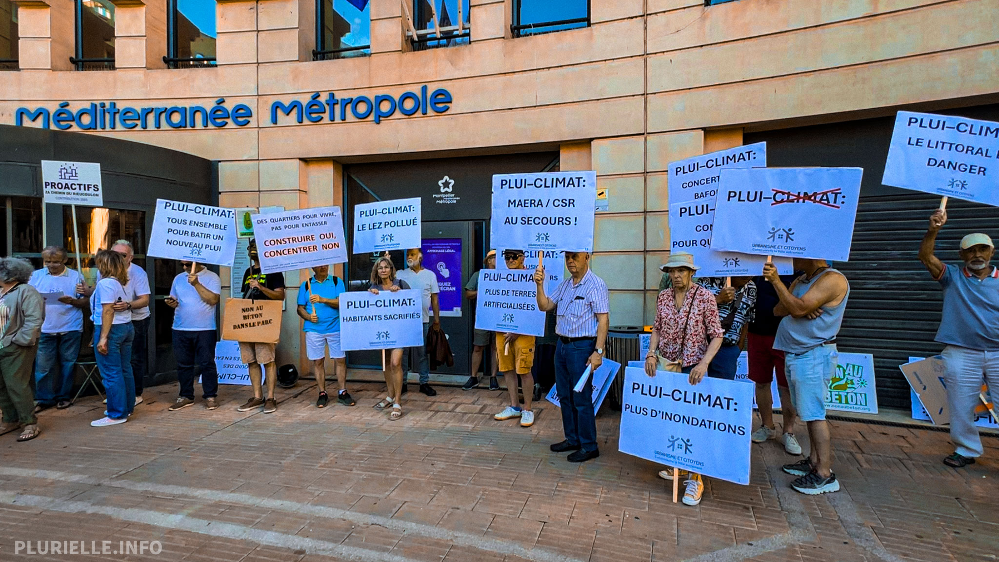 Métropole de Montpellier PLUi climat habitants sacrifés - Photo - JPV PLURIELLE INFO