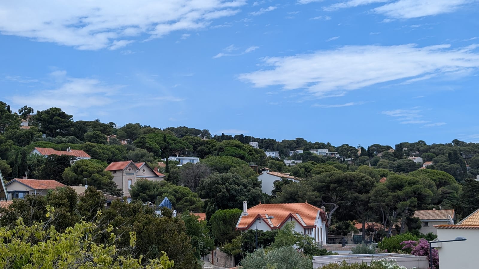 Aperçu d'une zone résidentielle du Mont Saint Clair - photo - PLURIELLE INFO