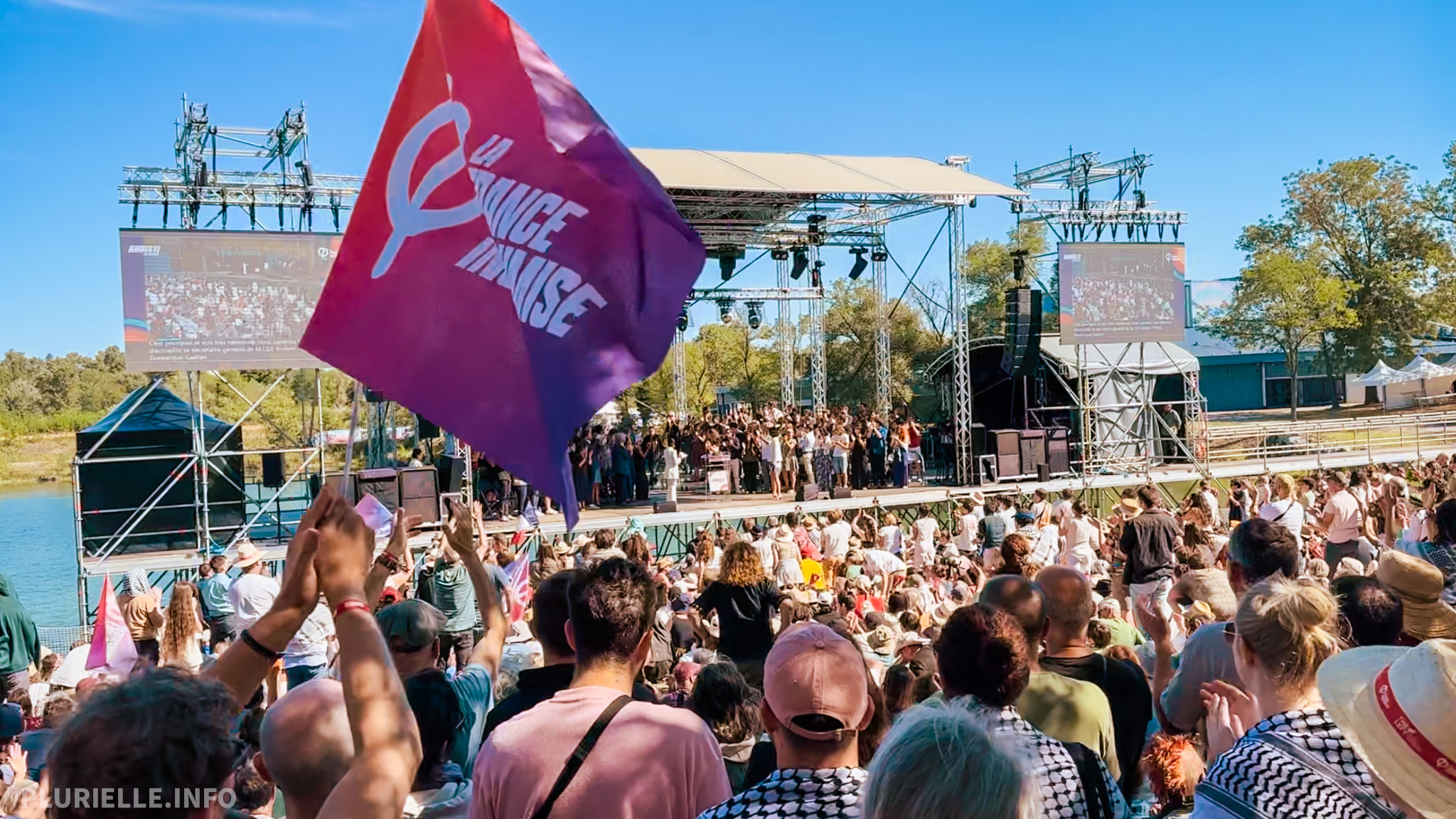La France insoumise AMFIS 2025 - Photo - PLURIELLE INFO