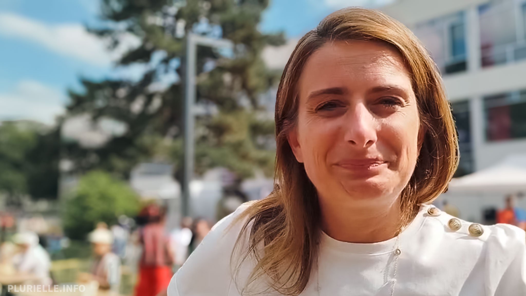 Marine Tondelier aux journées d’été des écologistes - Photo - Lise Florès