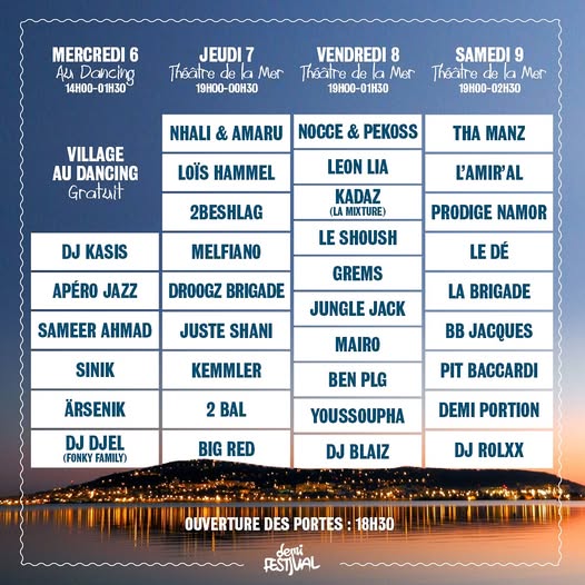 Affiche du Demi-festival
