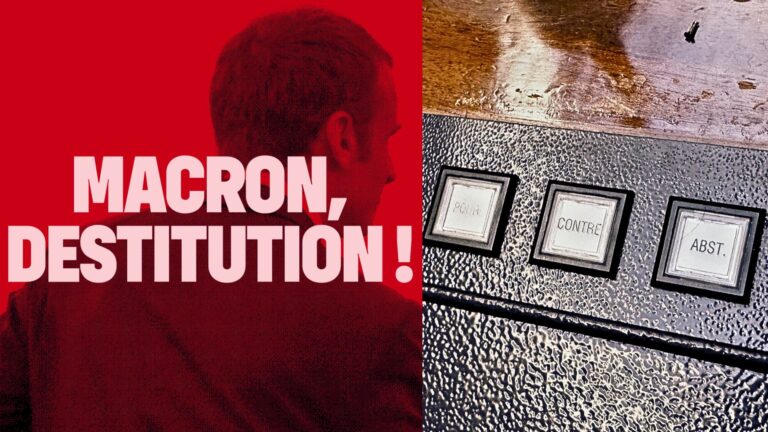 « Bayrou tombe, Macron doit partir » : LFI lance la bataille pour la destitution