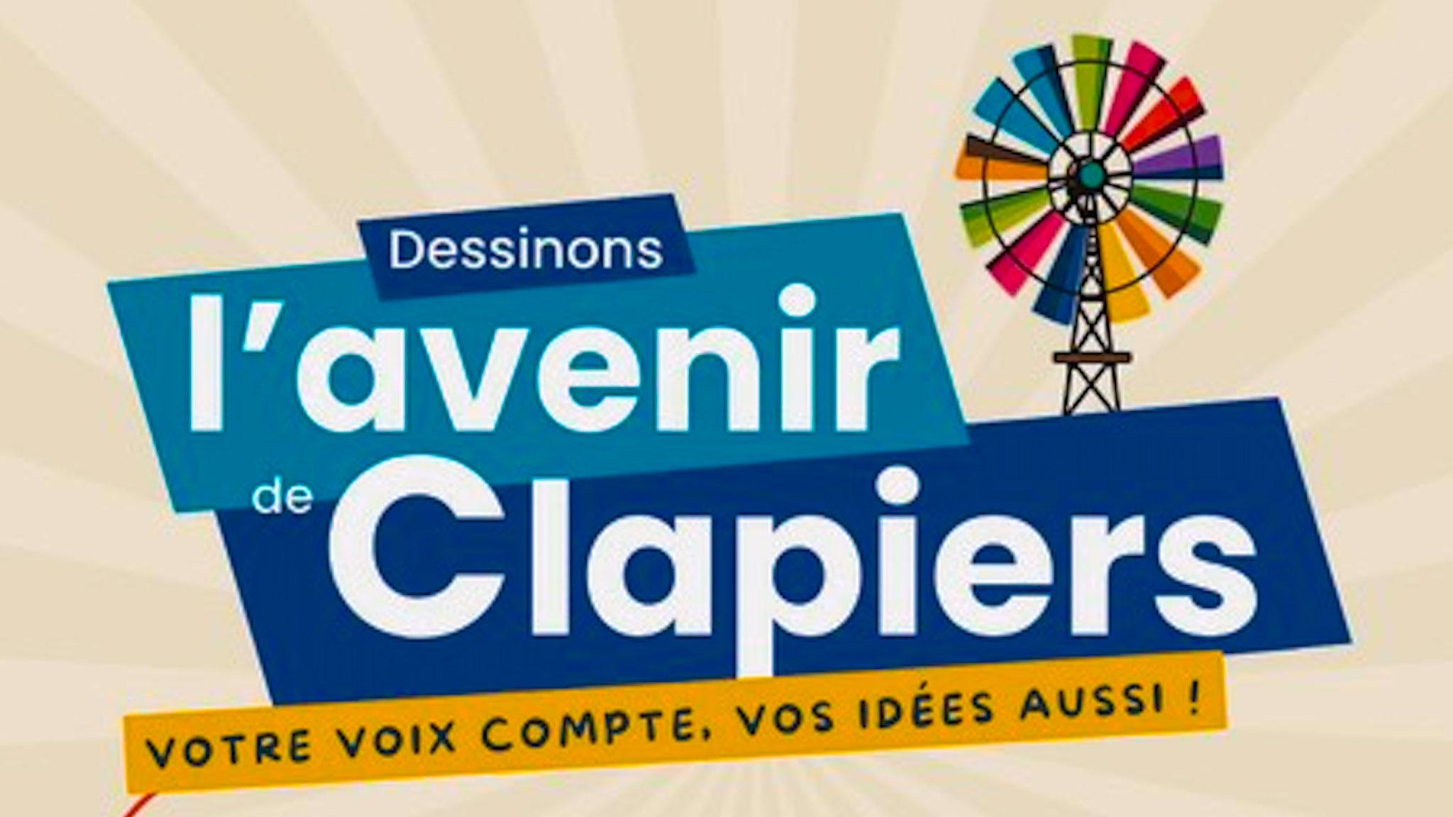 Dessinons l'avenir de Clapiers - Affiche - DR