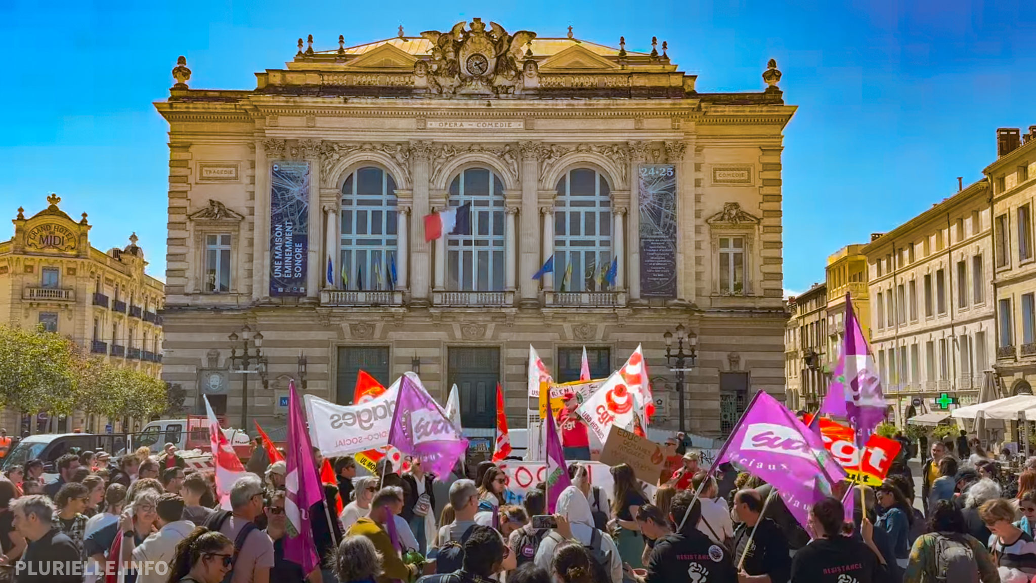 Manifestation à Montpellier avril 2025 - Photo - PLURIELLE INFO
