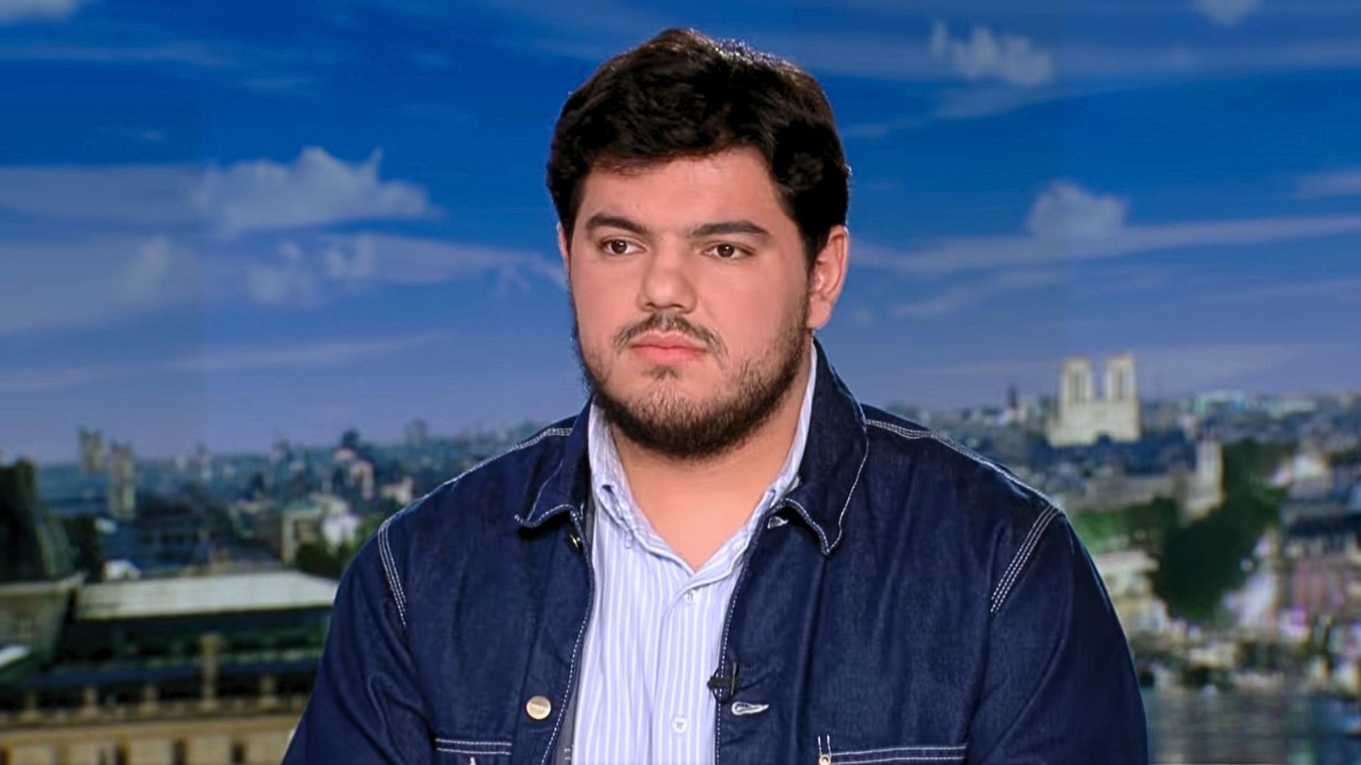 Amine Kessaci sur France 2 novembre 2025 - Photo - JTFrance2