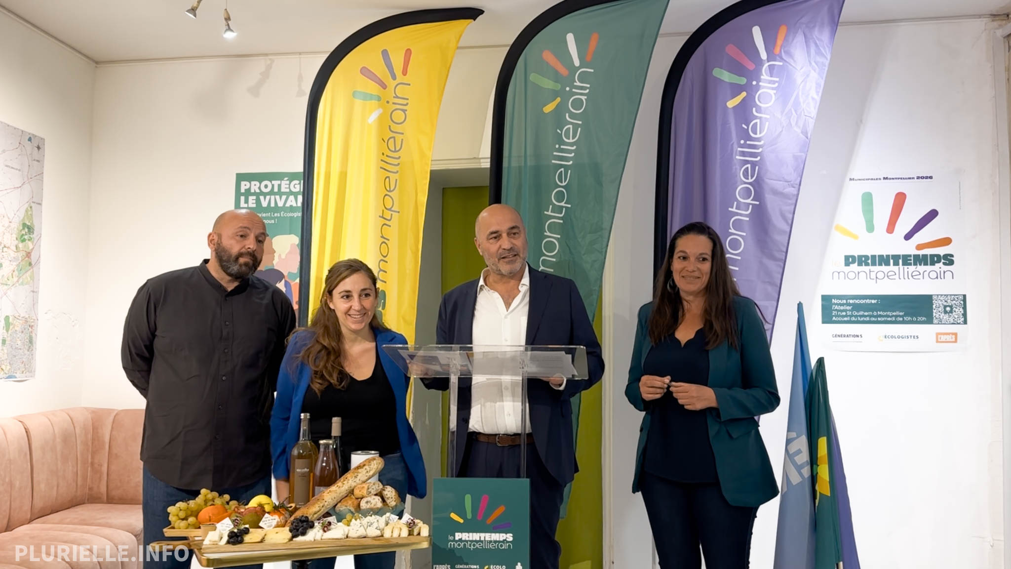 Boris Chenaud Julia Mignacca Jean-Louis Roumégas Coralie Mantion - Photo - JPV PLURIELLE INFO