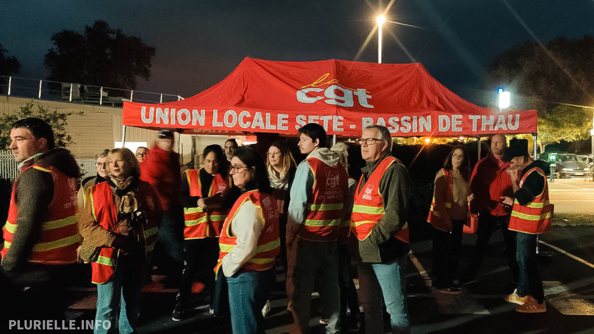 Poussan grève et mobilisation à l’Ehpad La Mésange - Photo - PLURIELLE INFO