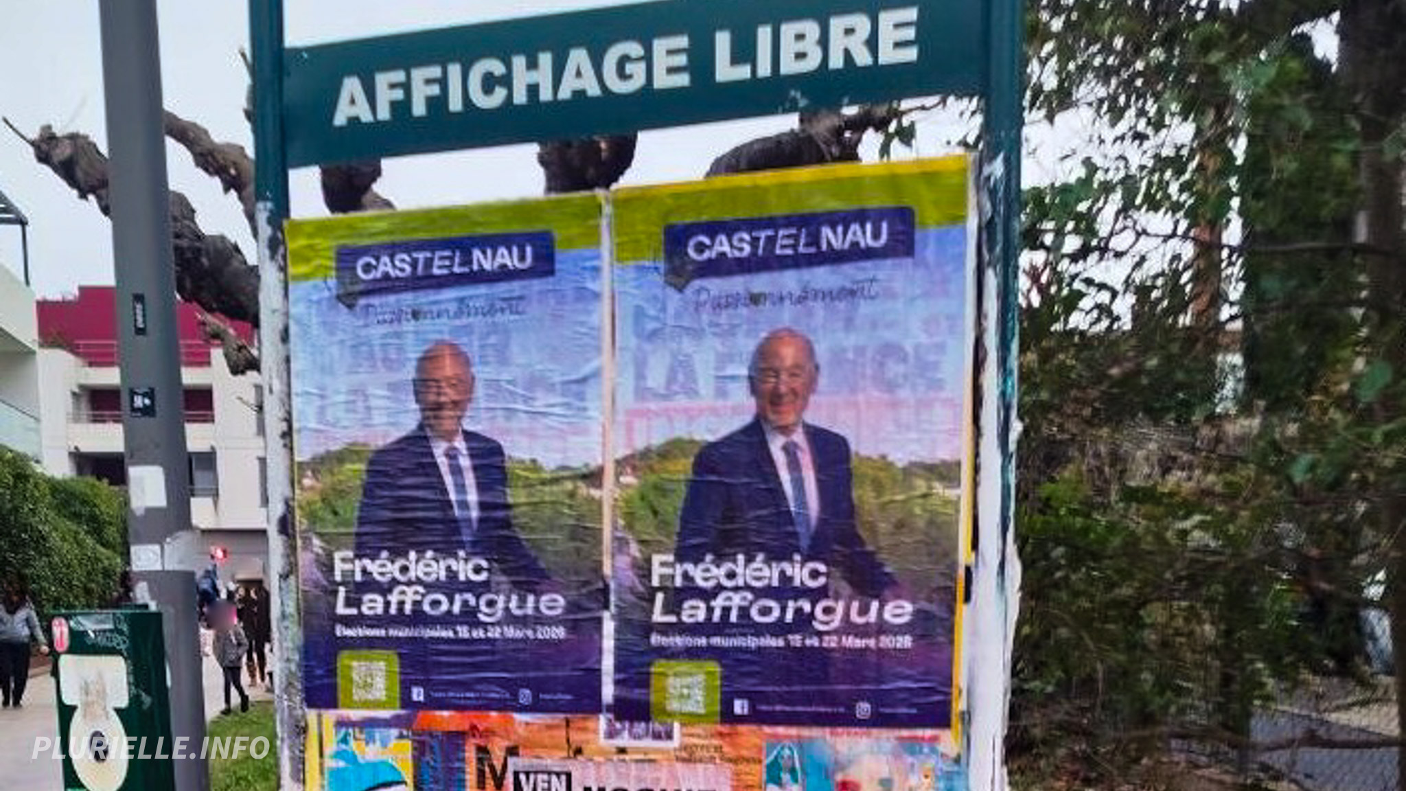 Affiches Frédéric Lafforgue Municipales 2026 - Photo - DR SMAR