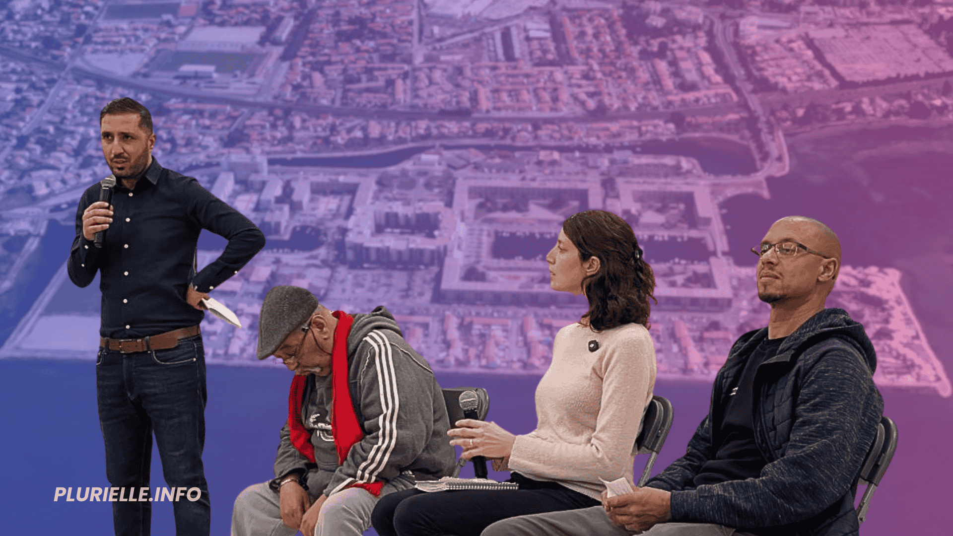 Hassan Daoudi Jean-Claude Reilles Laura Seguin Omar Douich - Photo - IG PLURIELLE INFO