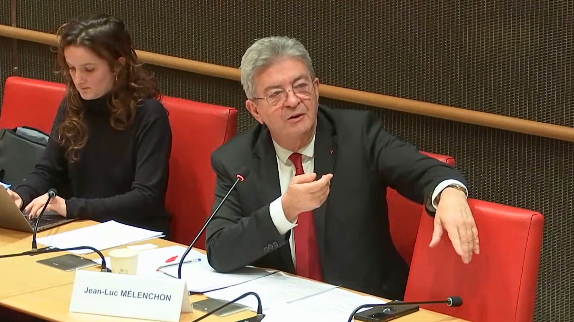 Jean-Luc Mélenchon 6 décembre 2025 - Photo - DR AN