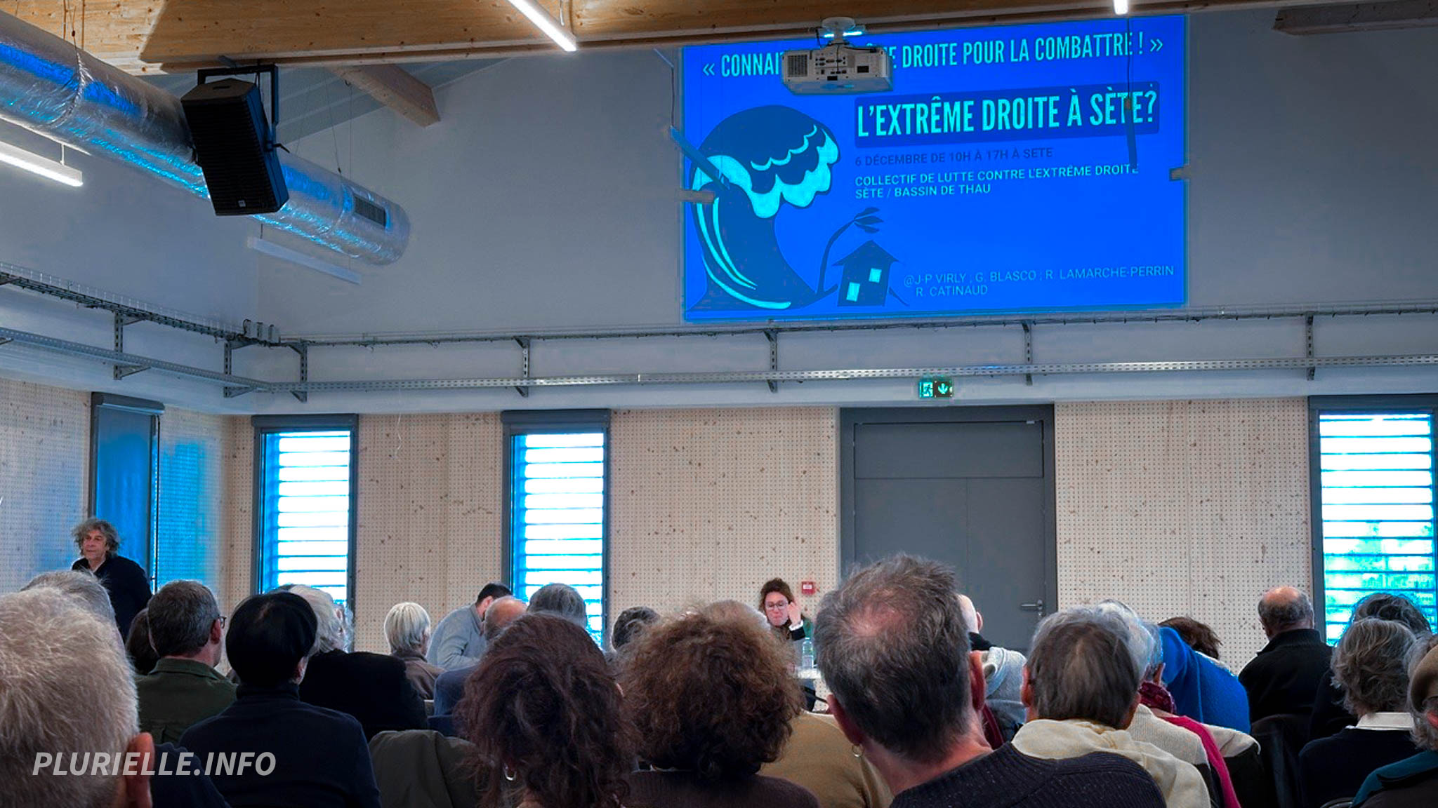 Sète collectif de lutte contre l'extrême droite - Photo - PLURIELLE INFO