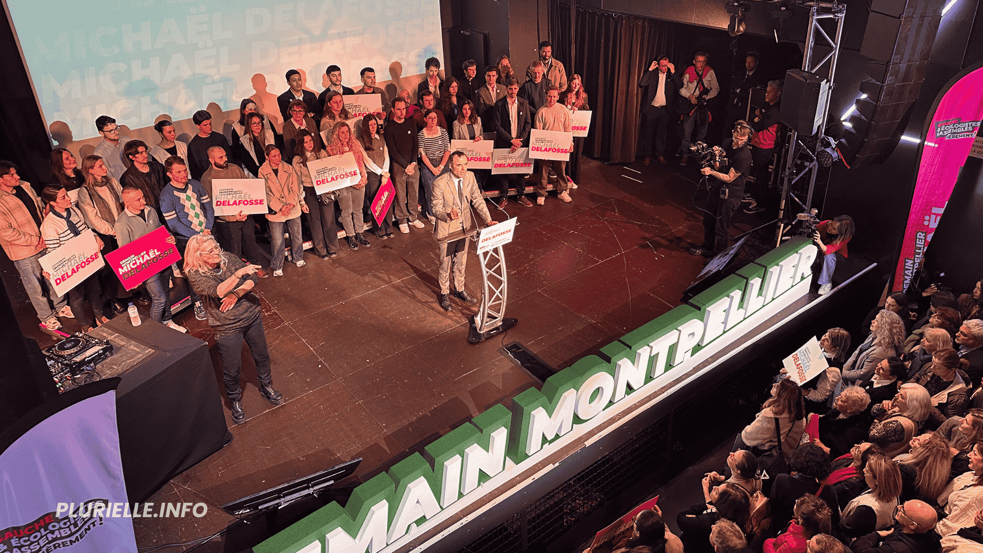 Au Rockstore, Michaël Delafosse lance sa campagne - Photo - Jean-Philippe Vallespir