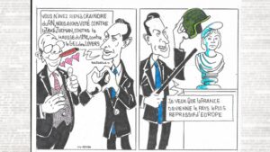 Bardella et la taxe Zucman - Dessin - La Vigie Silvestre