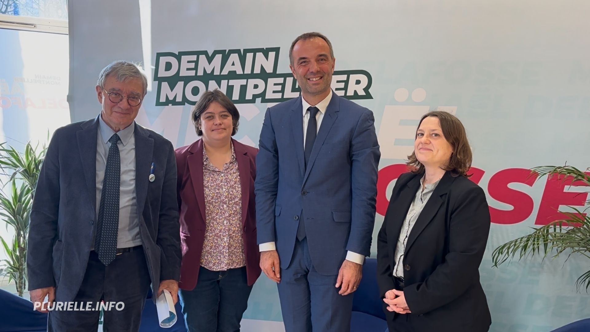 Demain Montpellier conférence de presse 26 janvier 2026 - Photo - Jean-Philippe Vallespir