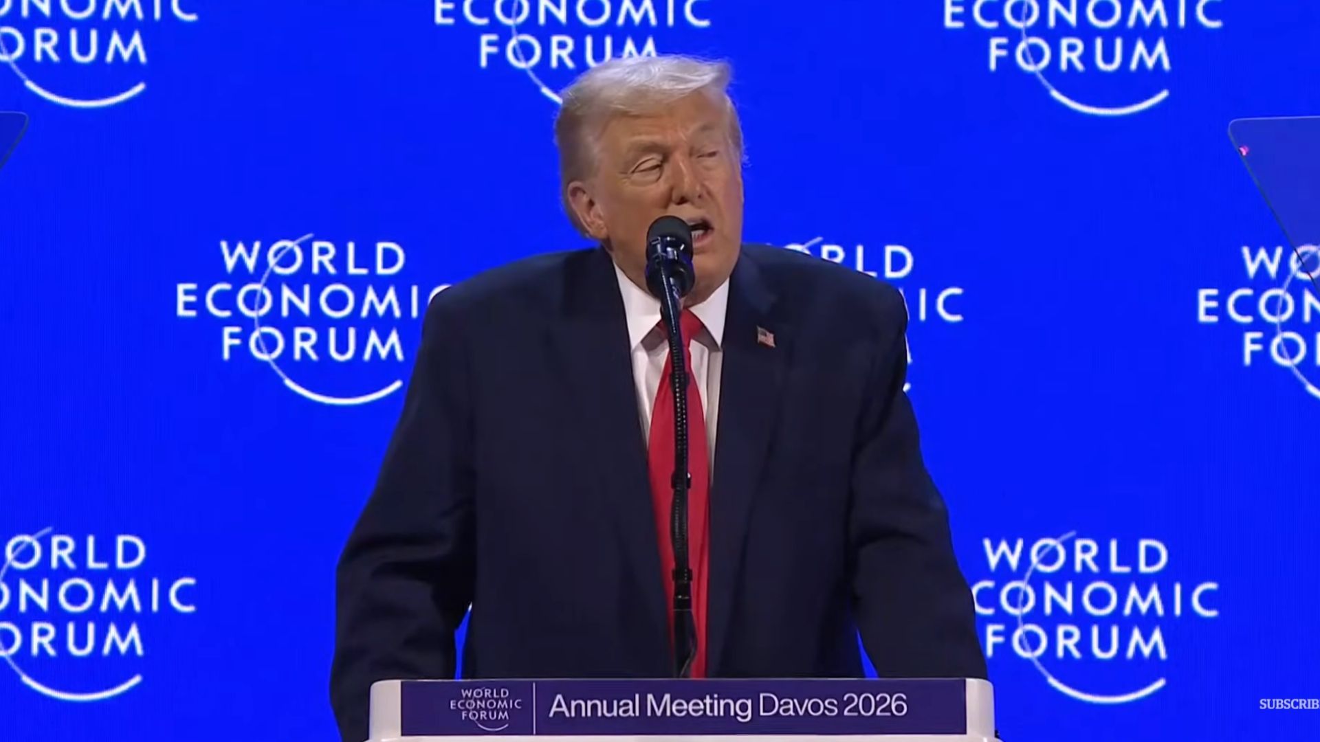 La Trump reality à Davos - Photo - DR WEF Davos