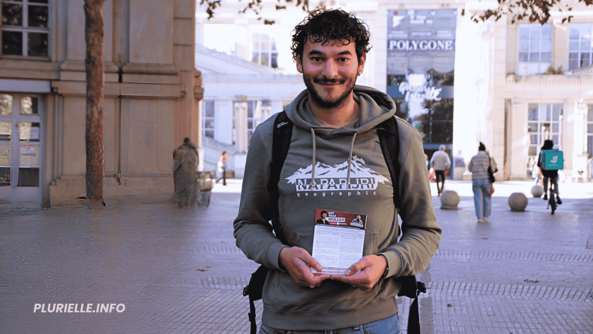 Max Muller candidat aux municipales 2026 à Montpellier - Photo - Manon Pichon