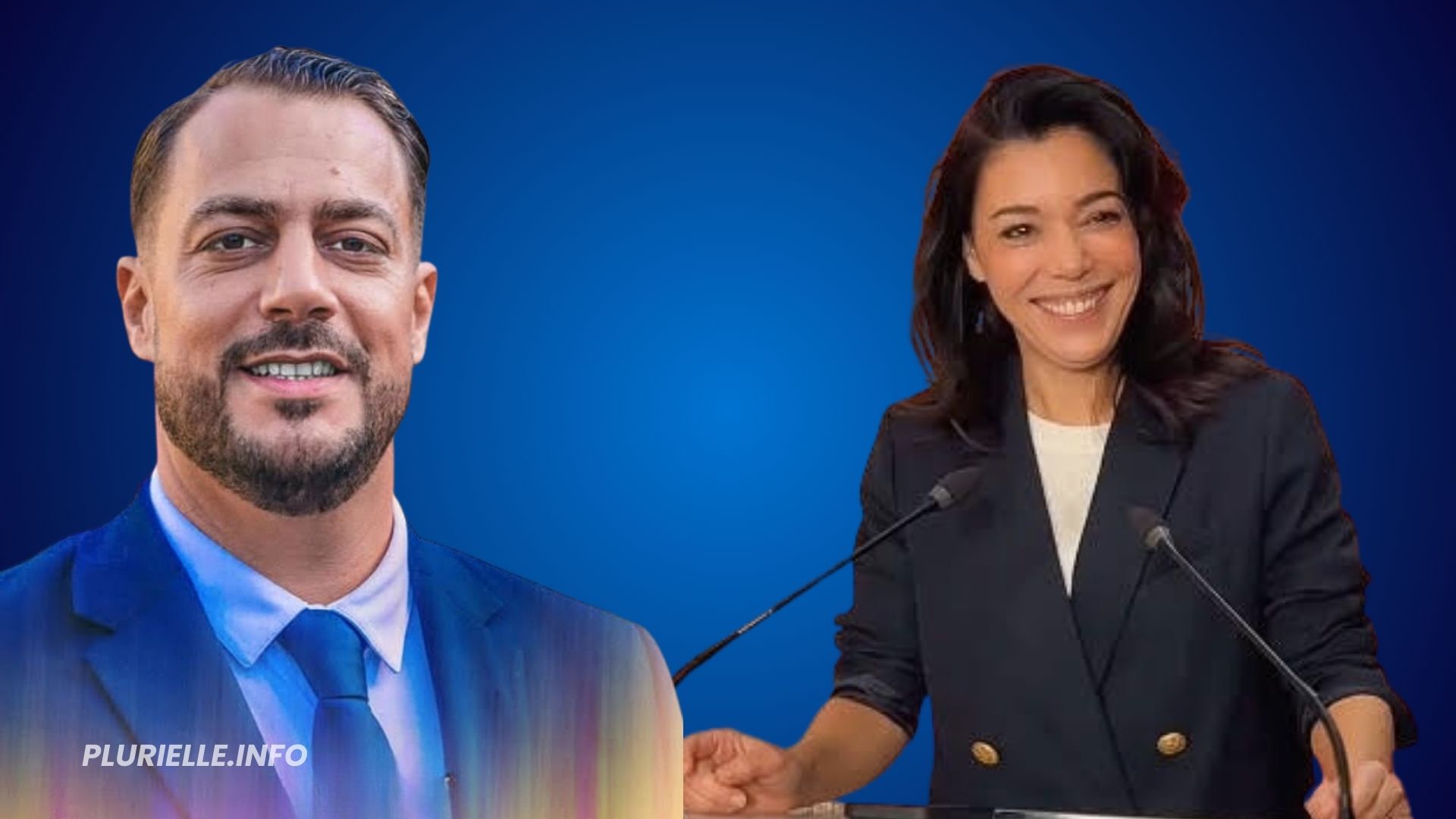 Sébastien Delogu et Sophia Chikirou en campagne pour les Municipales 2026 - Photo - LAB_ PLURIELLE INFO