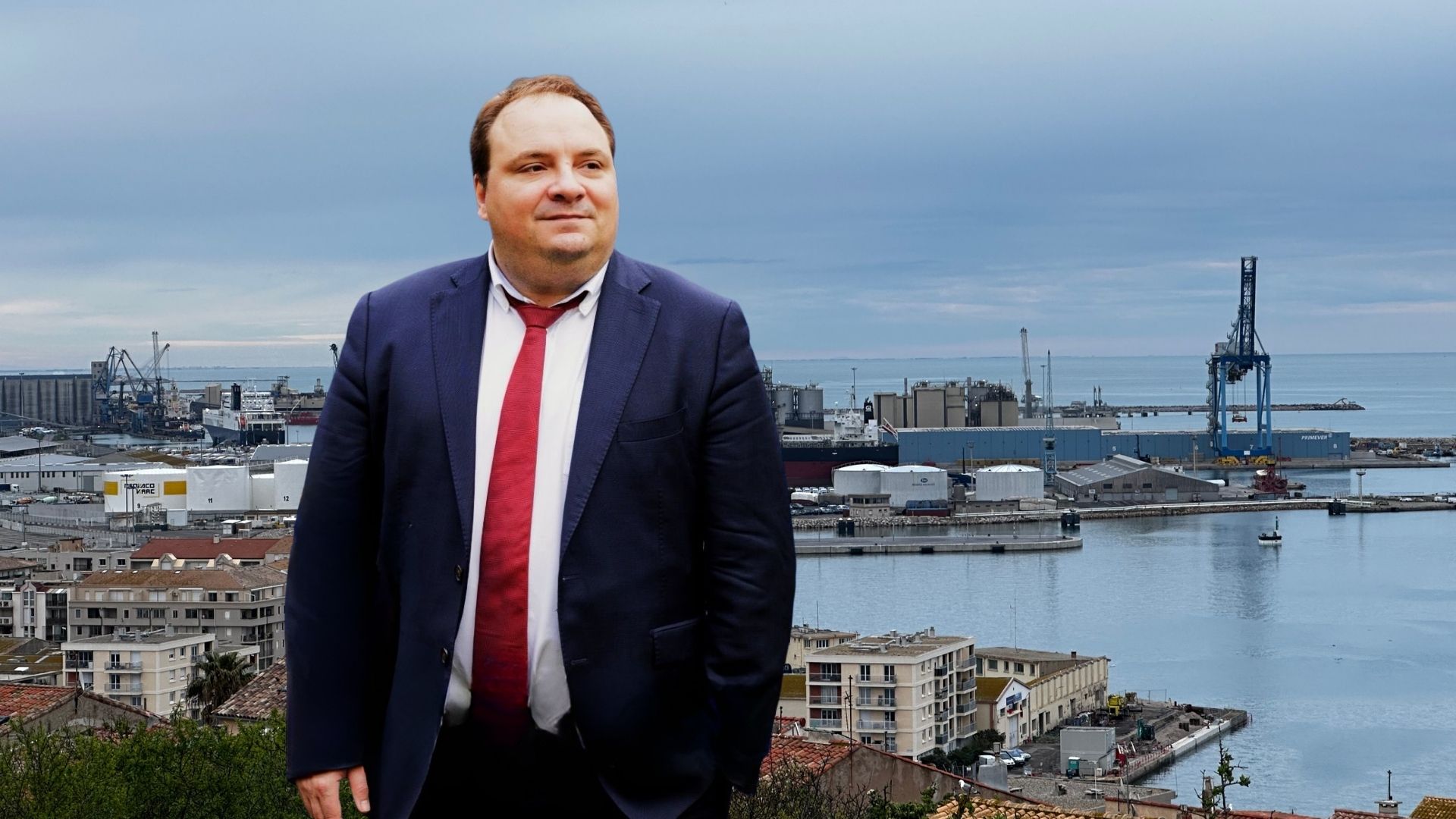 Fabien Gay à Sète février 2026 - Photo - LAB_ PLURIELLE INFO