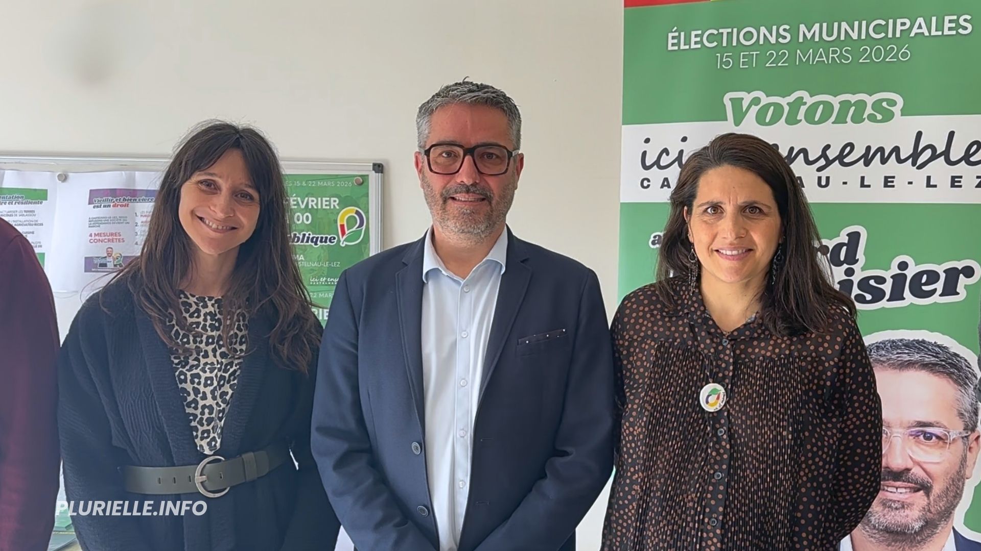 Ici et ensemble Conférence de presse Célia Serrano Richard Corvaisier Mathilde Borne - Photo - PLURIELLE INFO