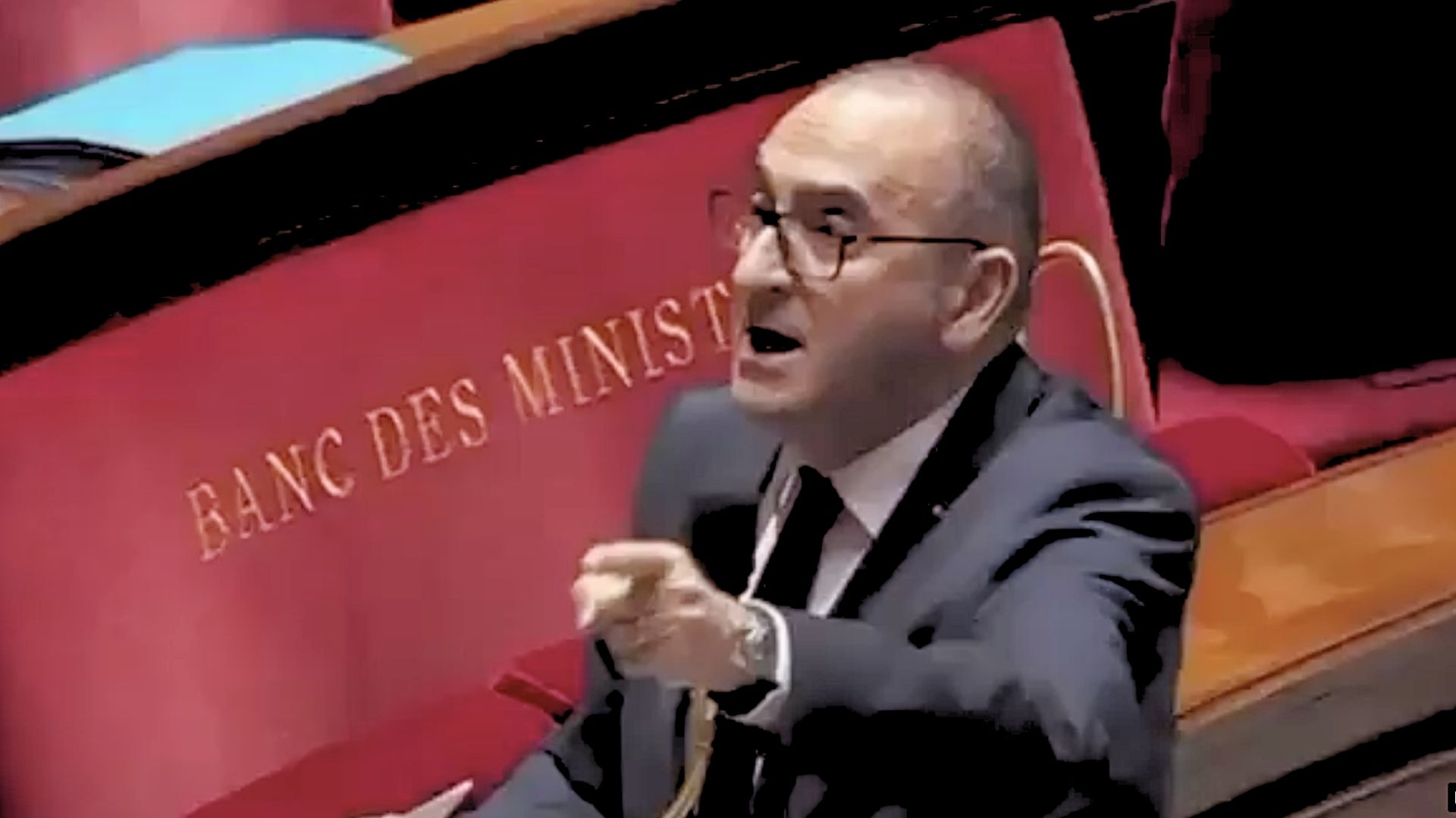 Laurent Nunez ministre de l'Intèrieur à l'Assemblée Nationale - Photo - AN 01-2026