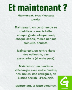 Greenpeace Montpellier et maintenant