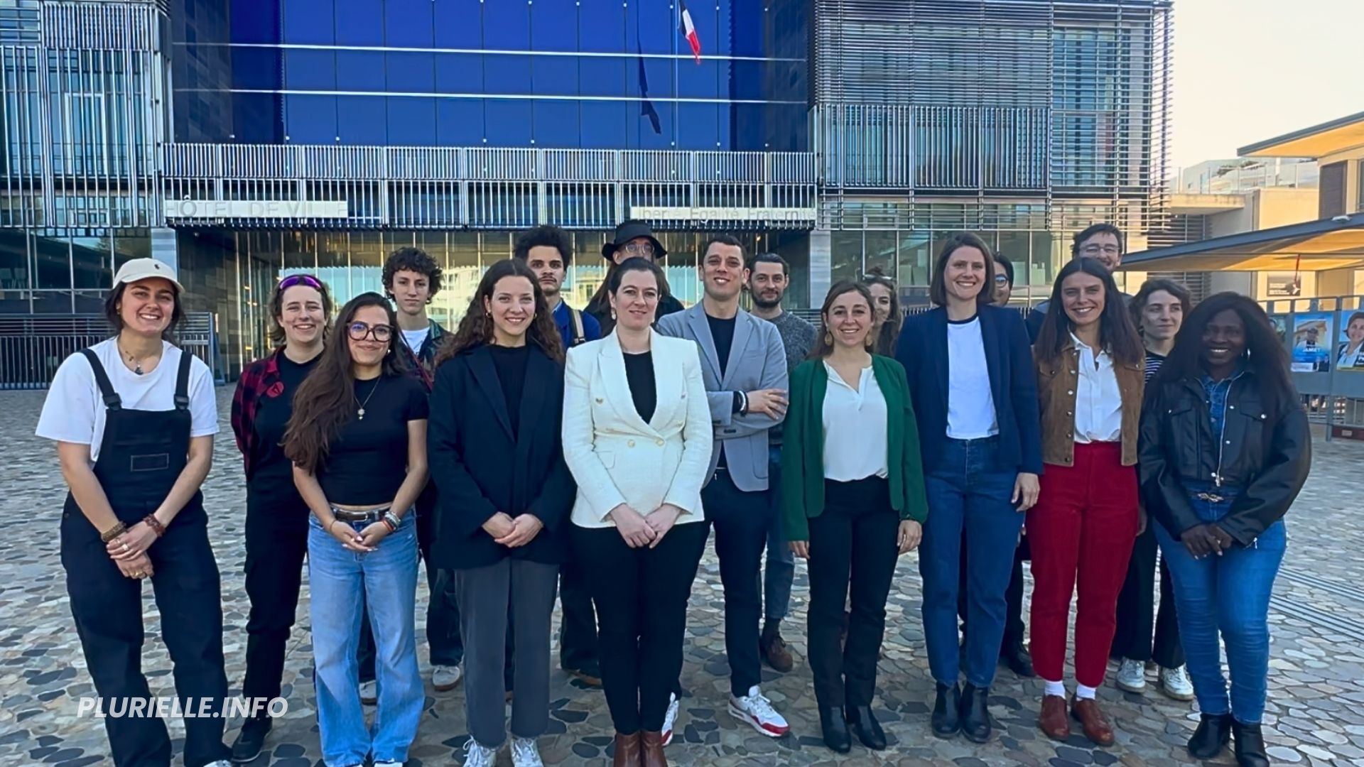 Nathalie Oziol et son équipe Faire mieux pour Montpellier - Photo - PLURIELLE INFO
