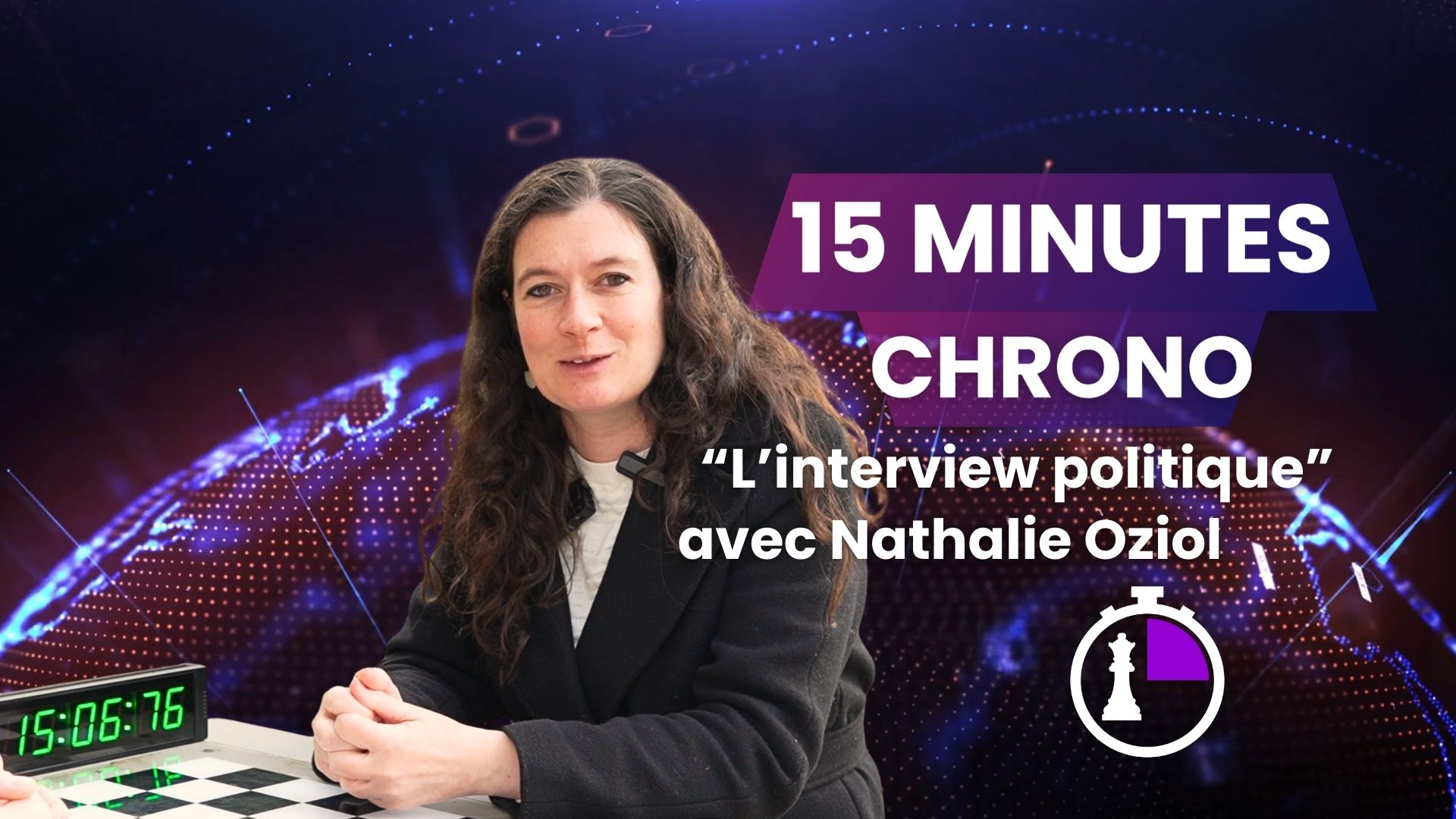 Nathalie Oziol, l'interview politique 15 minutes chrono - Photo - LAB_ PLURIELLE INFO_