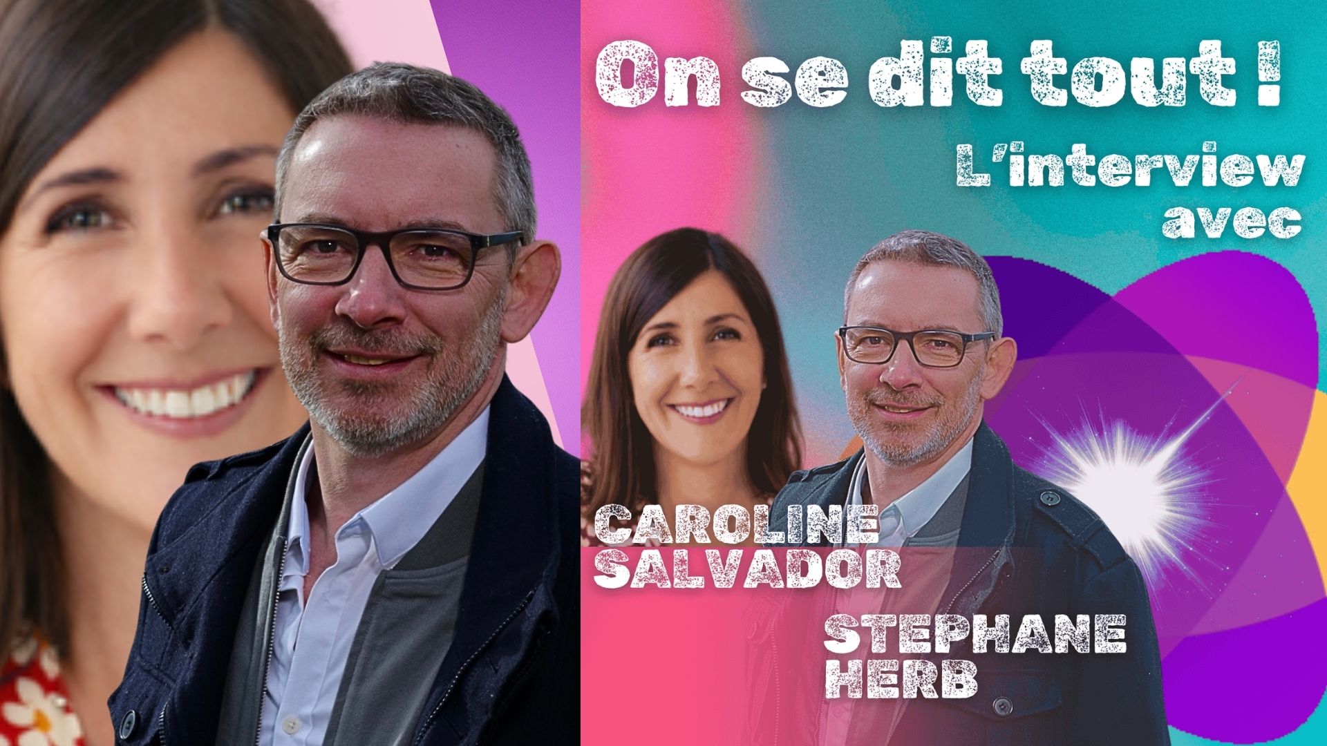 Stéphane Herb Caroline Salvador L'interview On se dit tout - Photo - LAB_ PLURIELLE INFO