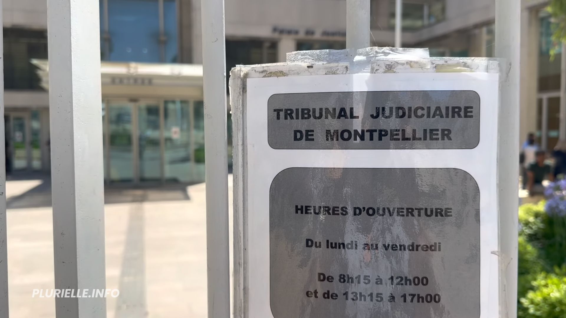 Tribunal judiciaire de Montpellier - Photo - PLURIELLE INFO
