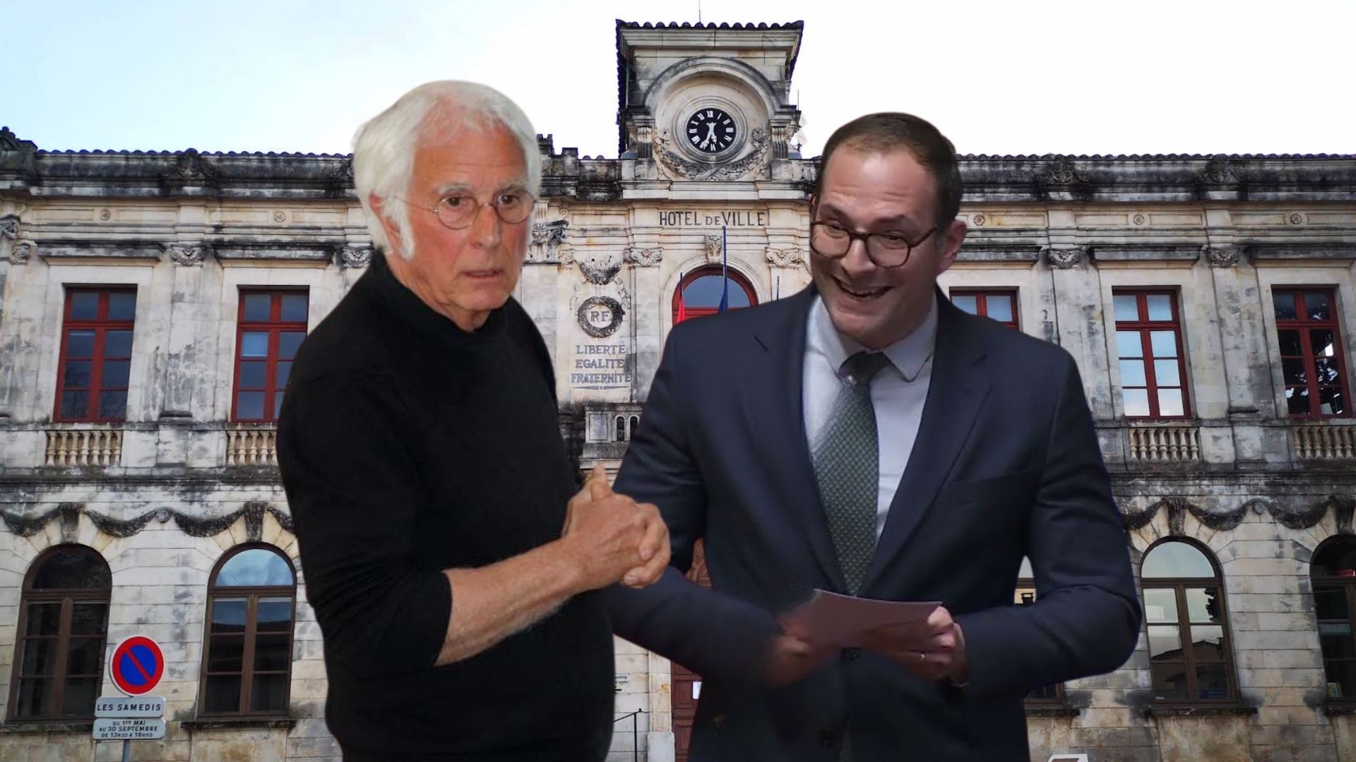 Ère de censure à Vauvert Sylvain Brino et Nicolas Meizonnet - Photo - LAB_ PLURIELLE INFO