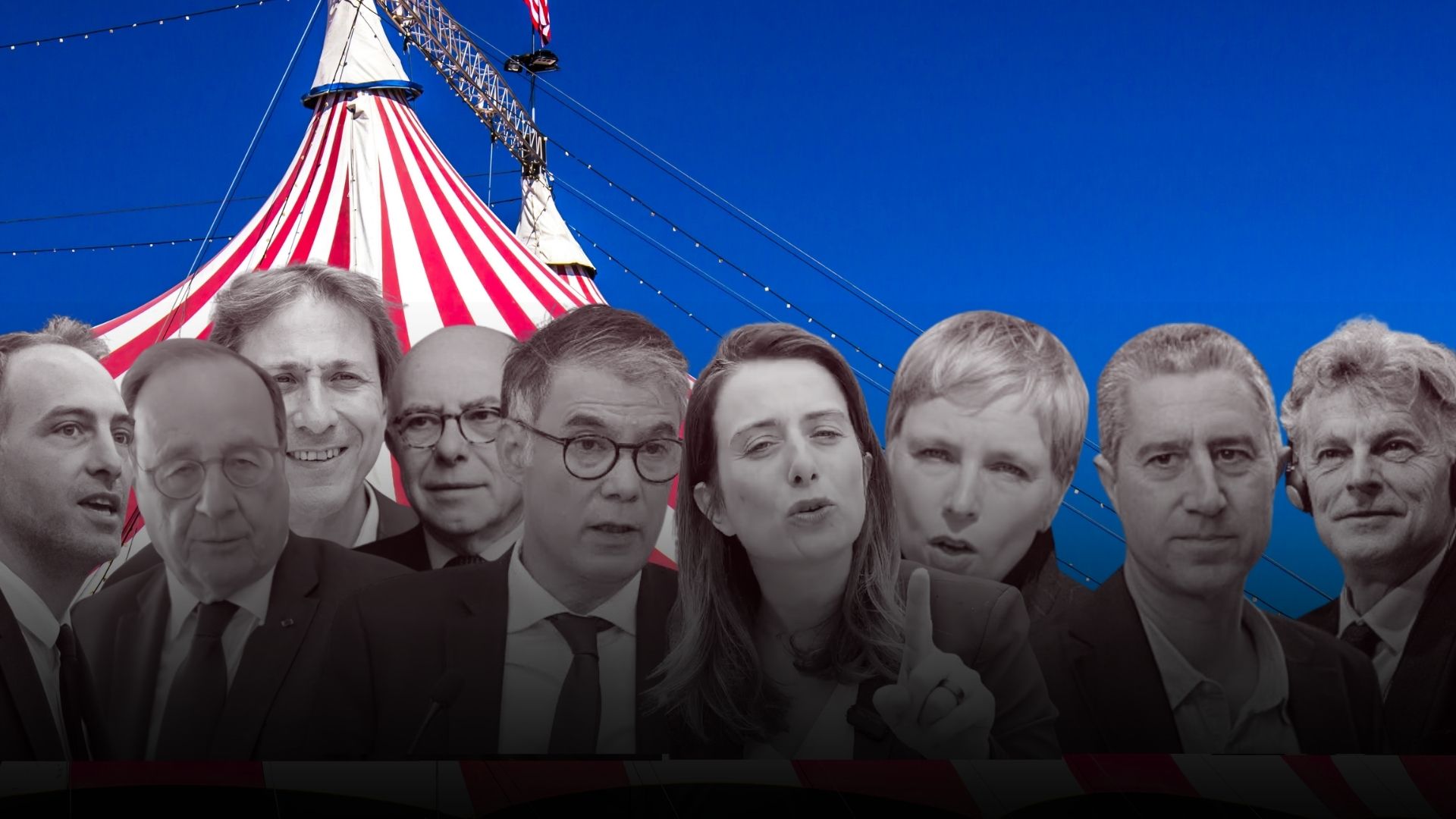 Le grand cirque présidentiel de la "gauche" - Photo - LAB_ PLURIELLE INFO