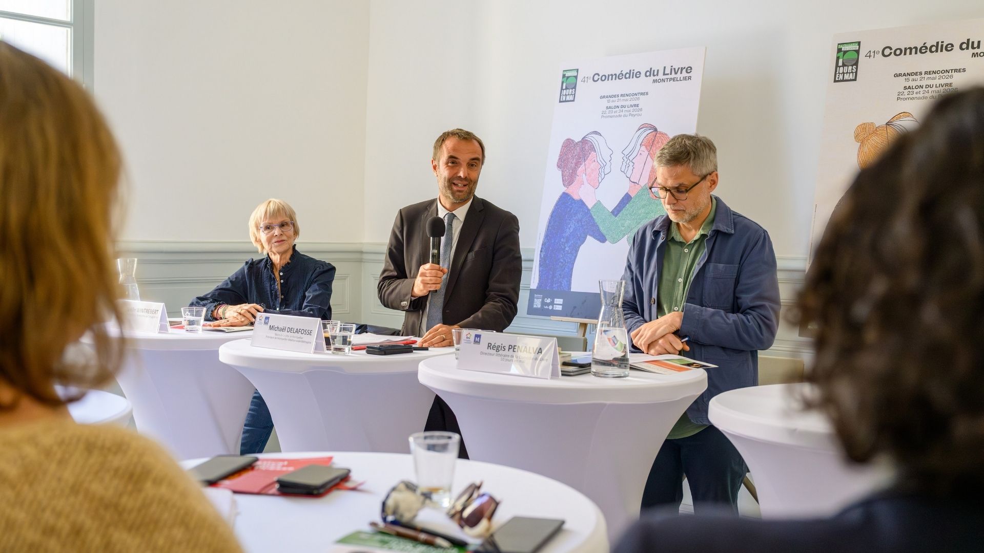 Présentation 41e Comédie du livre conférence de presse - Photo - Christophe Ruiz