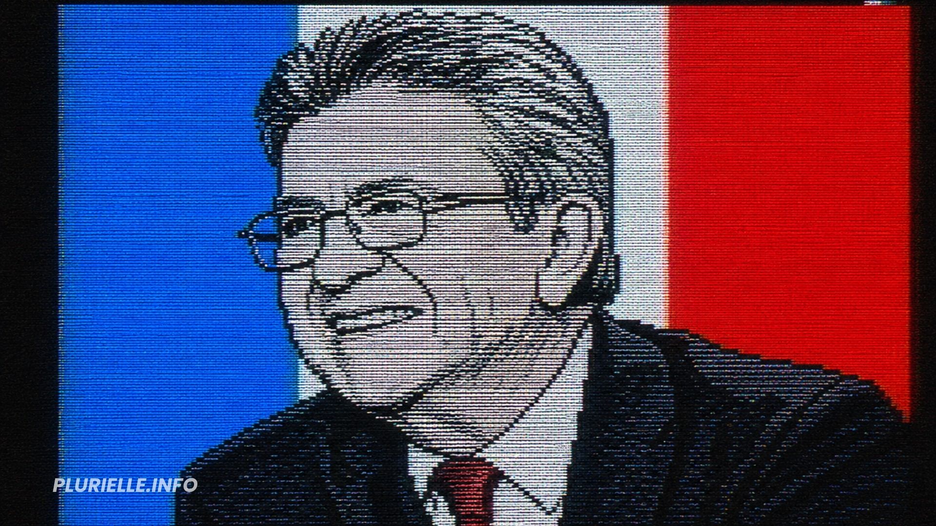 Jean-Luc Mélenchon remake design résultat TV de 1980 - Photo - LAB_ PLURIELLE INFO
