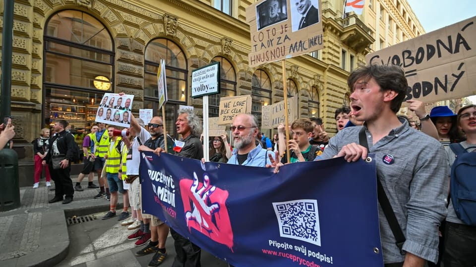 Prague, protéger l'audiovisuel public - Photo - DR CRO