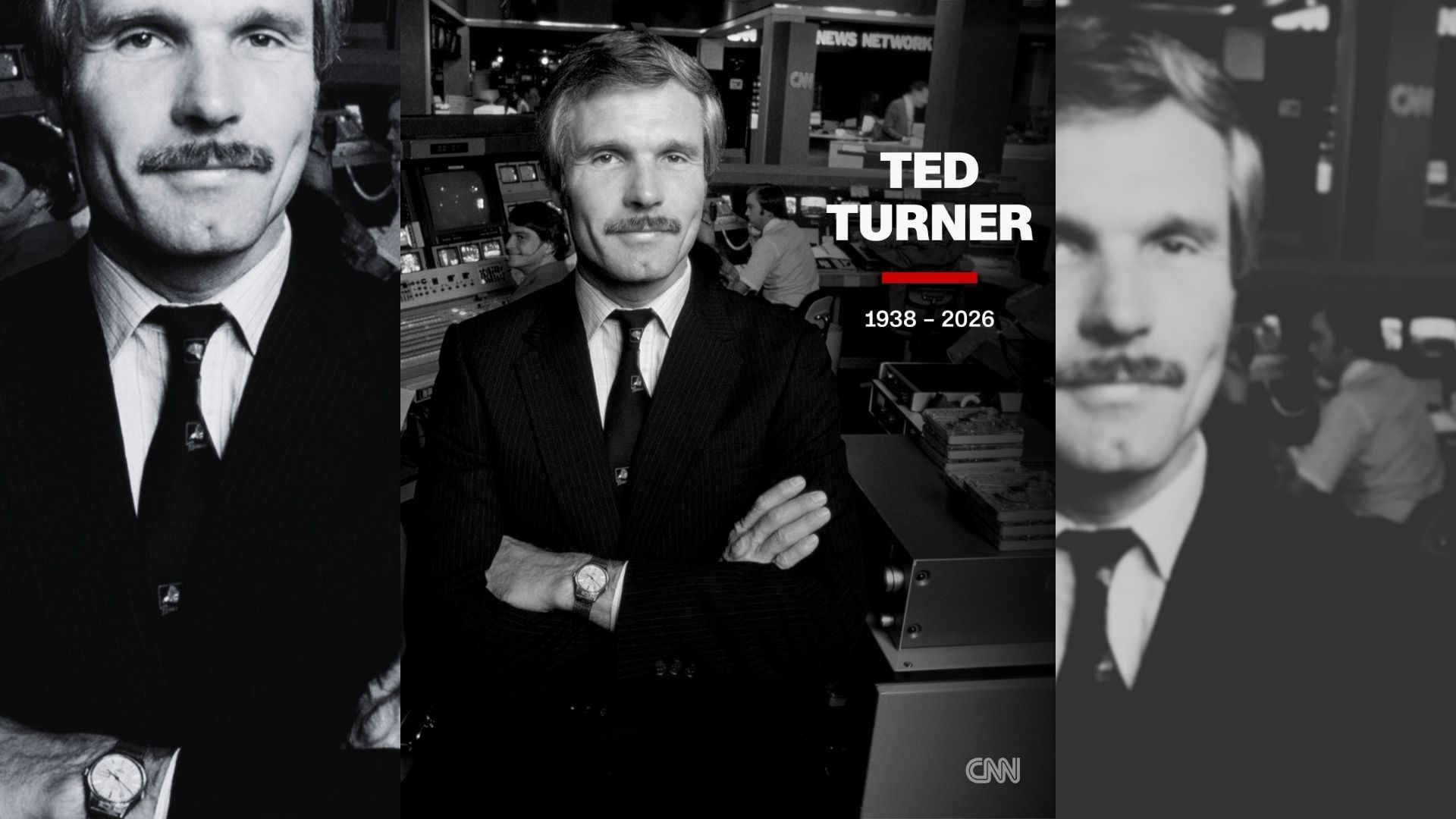 Ted Turner 1938-2026 - Photo - CNN