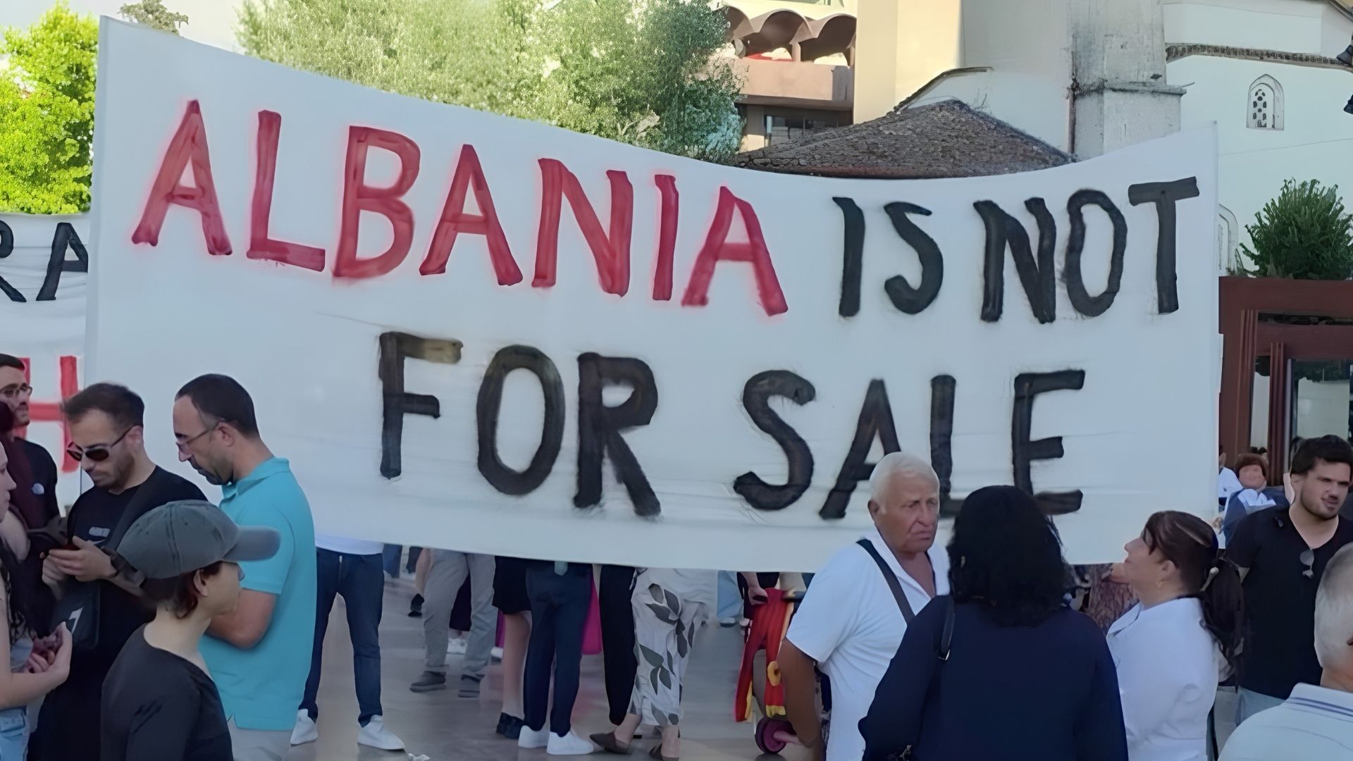 Albania is not for sale - Photo - Euronews